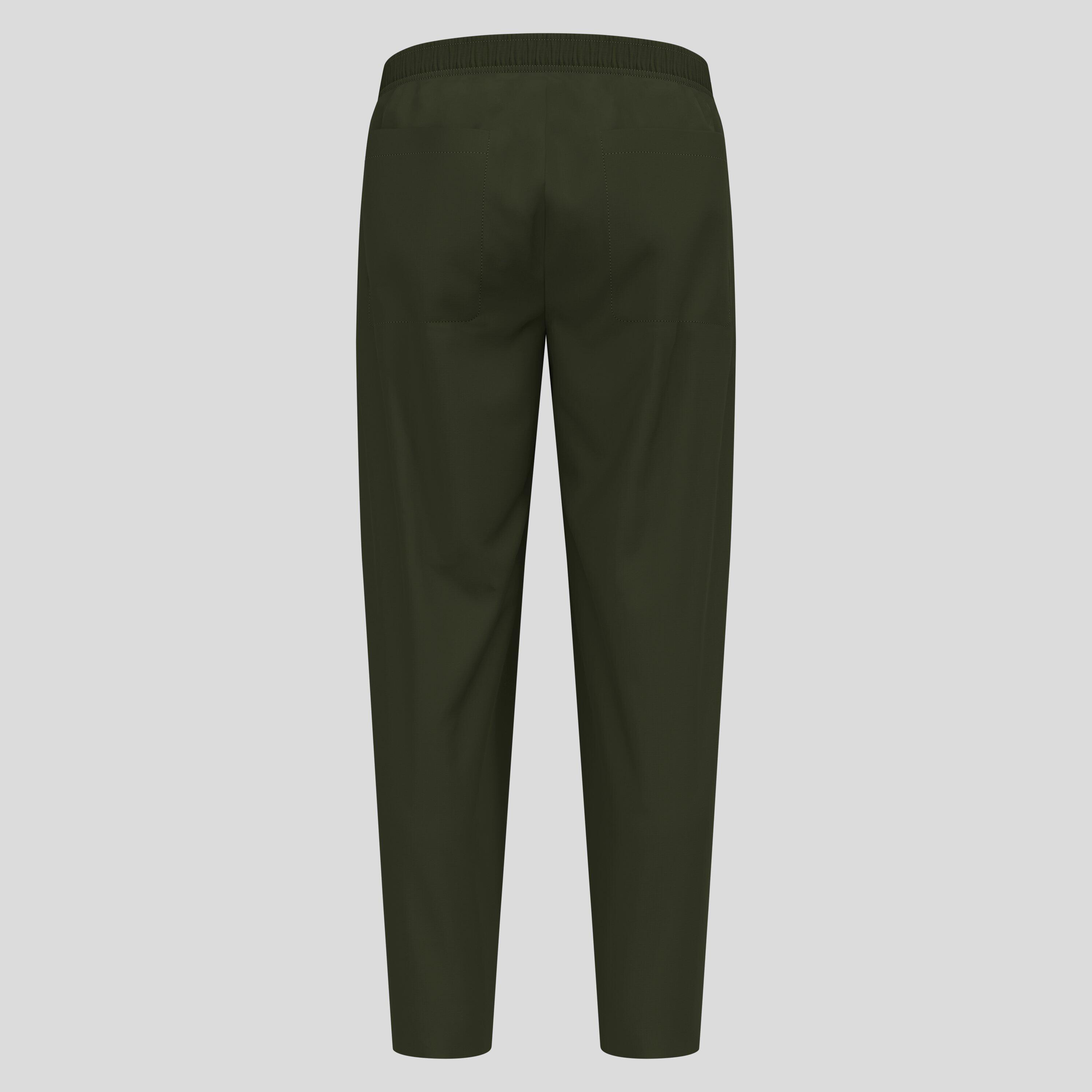 Pantaloni Ascent 7/8 affusolati in ripstop ultraleggero ODLO 8/8