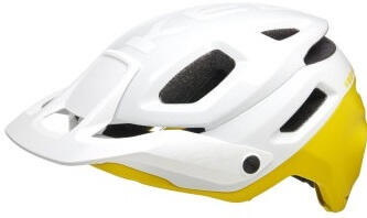 Casque de vélo MTB Pector ME-1, blanc-jaune 3/5