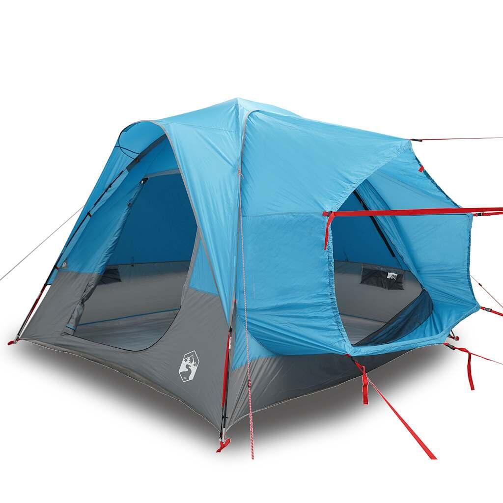Tente auto VidaXL 4 personnes étanche bleu 2/7