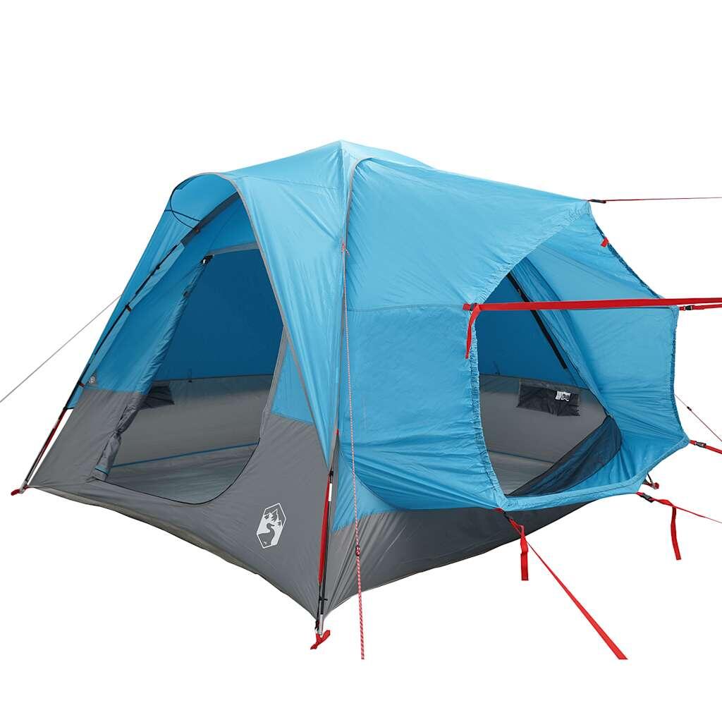 Tente auto VidaXL 4 personnes étanche bleu 3/7