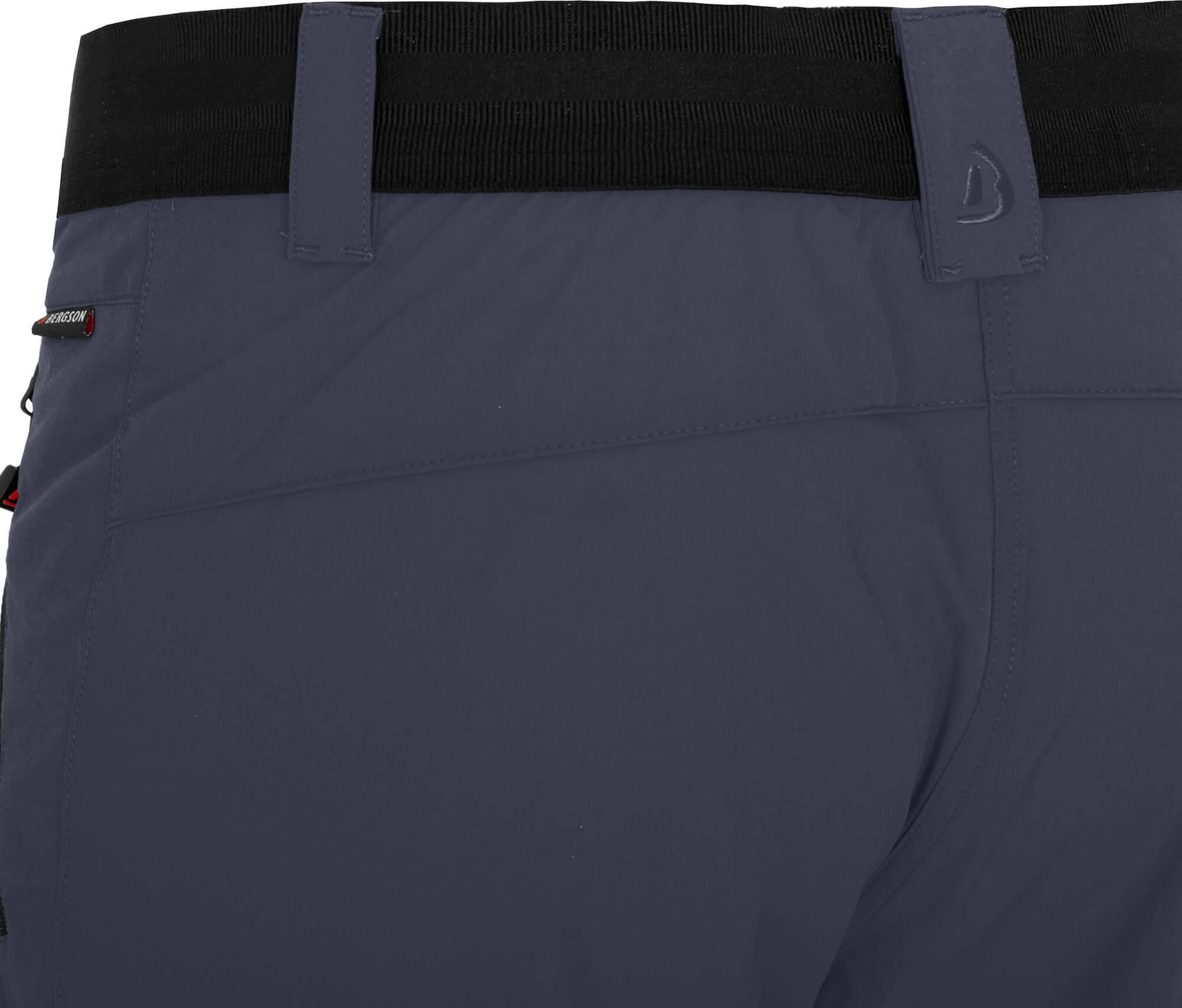 Damen Wanderhose leicht, strapazierfähig Grau 3/5