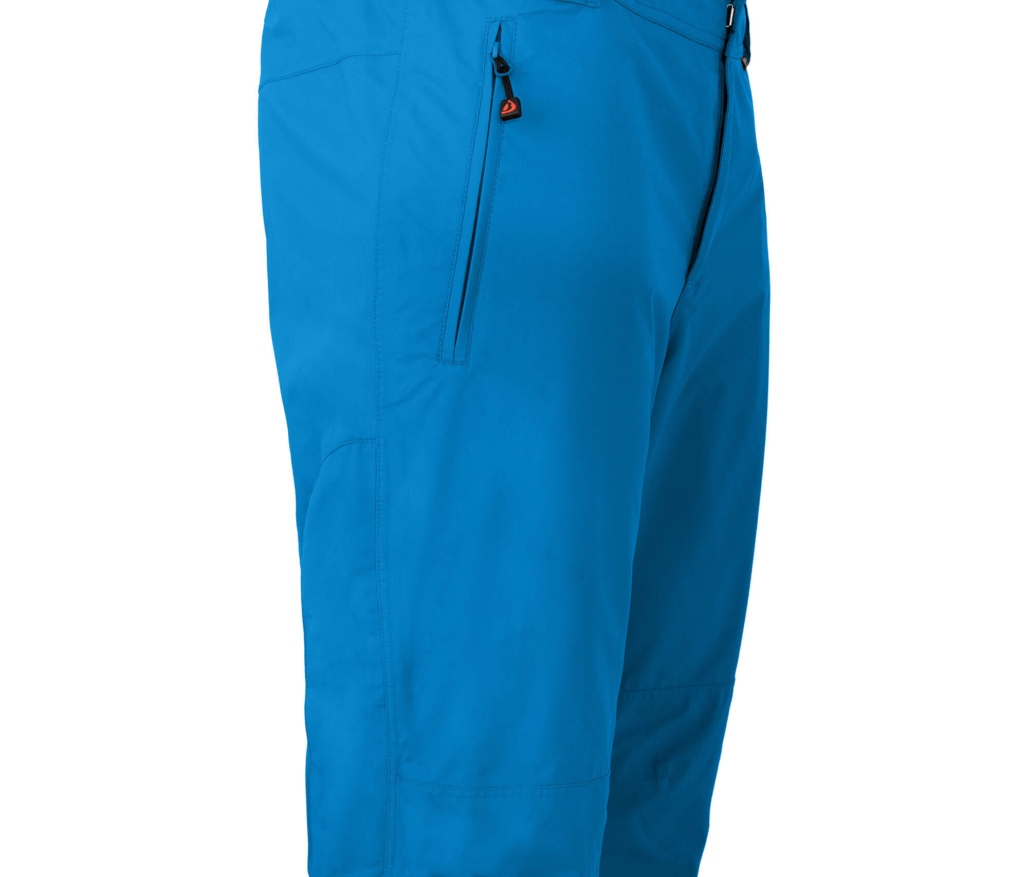 Regenhose Netzfutter, 12000 mm Wassersäule Blau 3/4