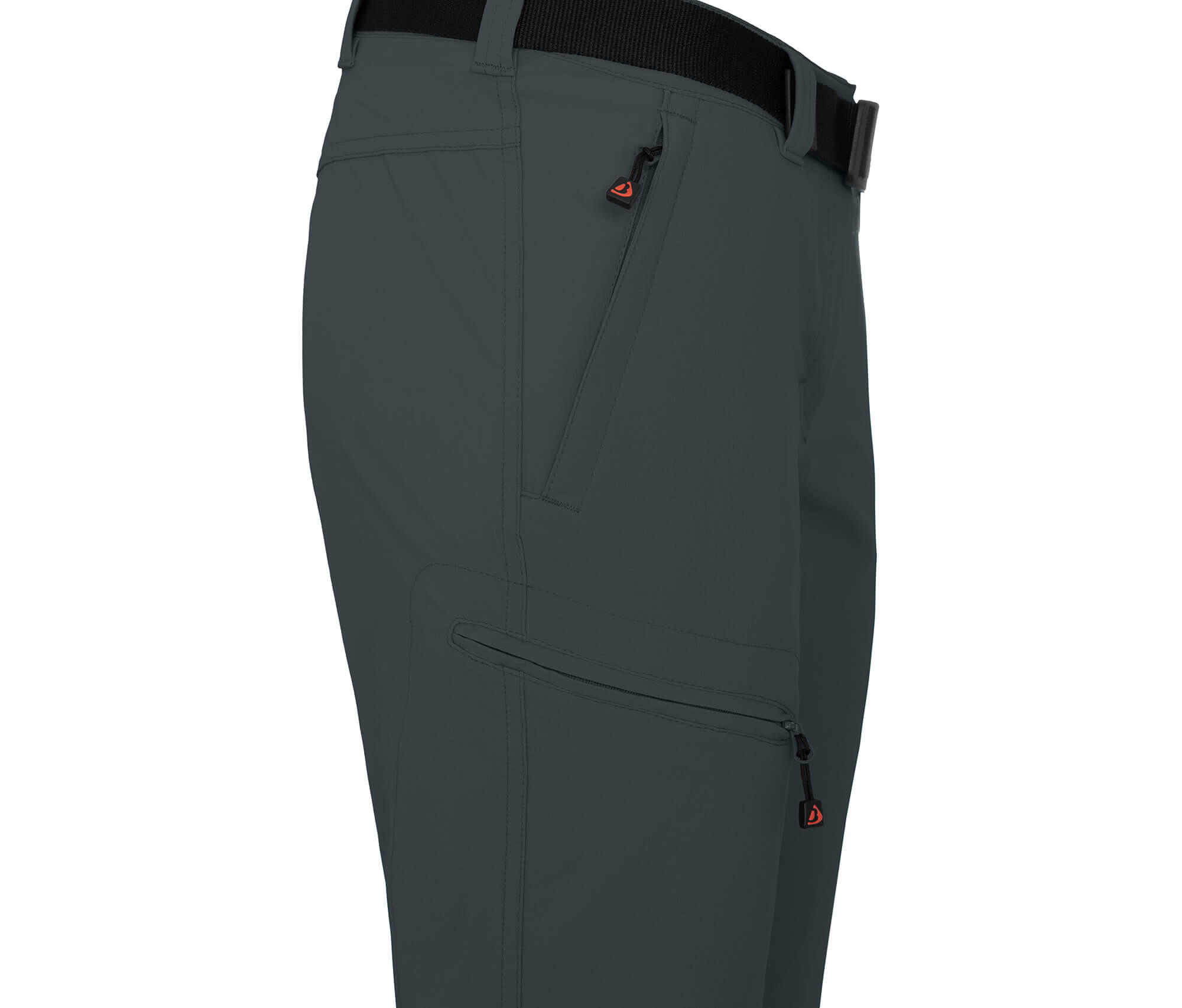 Damen 7/8 Wanderhose vielseitig, pflegeleicht grau 3/5