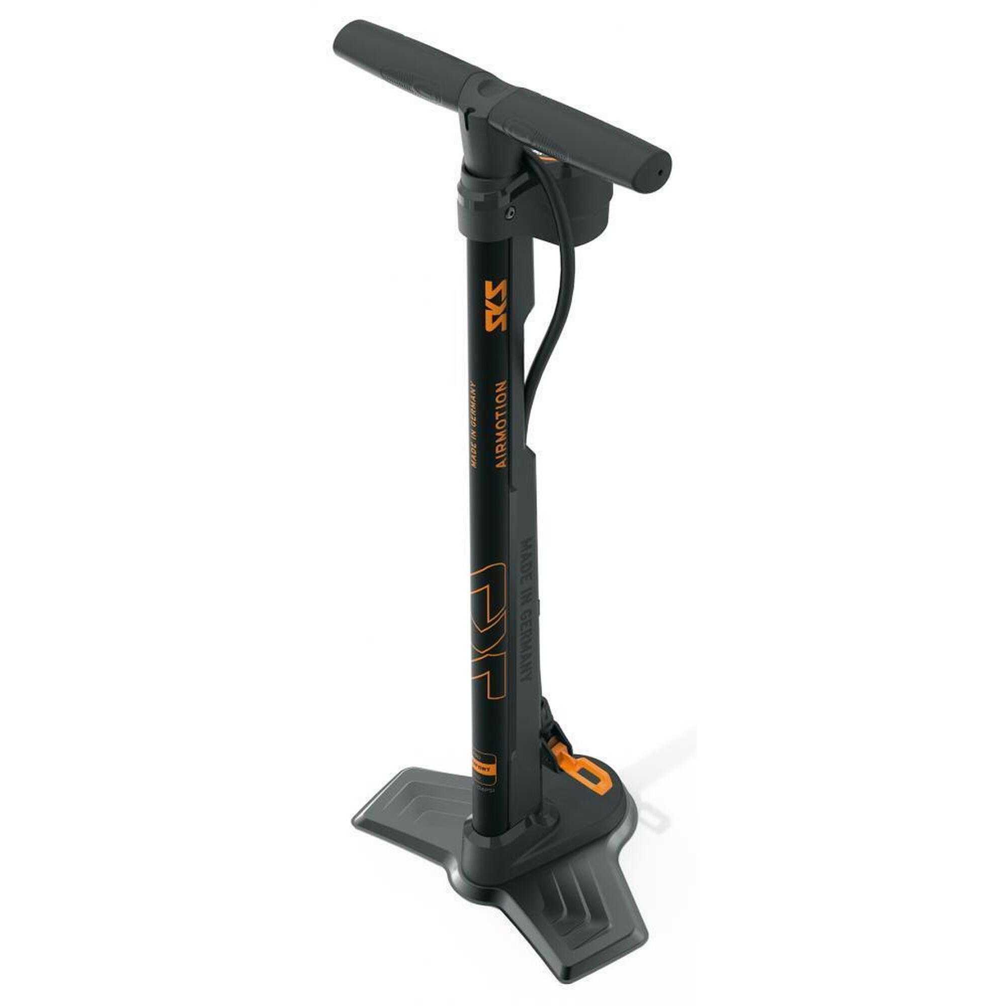 Pompa de podea SKS Airmotion 12, 12 bar, metal, manometru analog, furtun 1300 mm