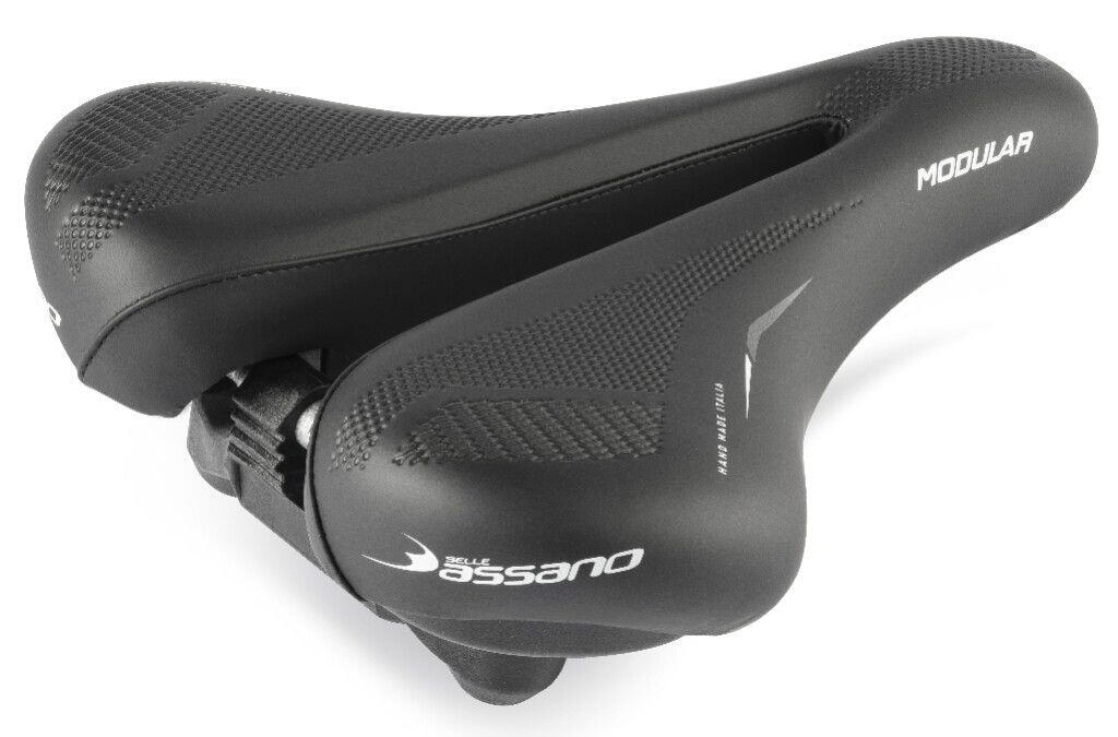 SELLE BASSANO Selle Bassano Modular CT Tour Zwart - Verstelbaar Zadel voor Fiets