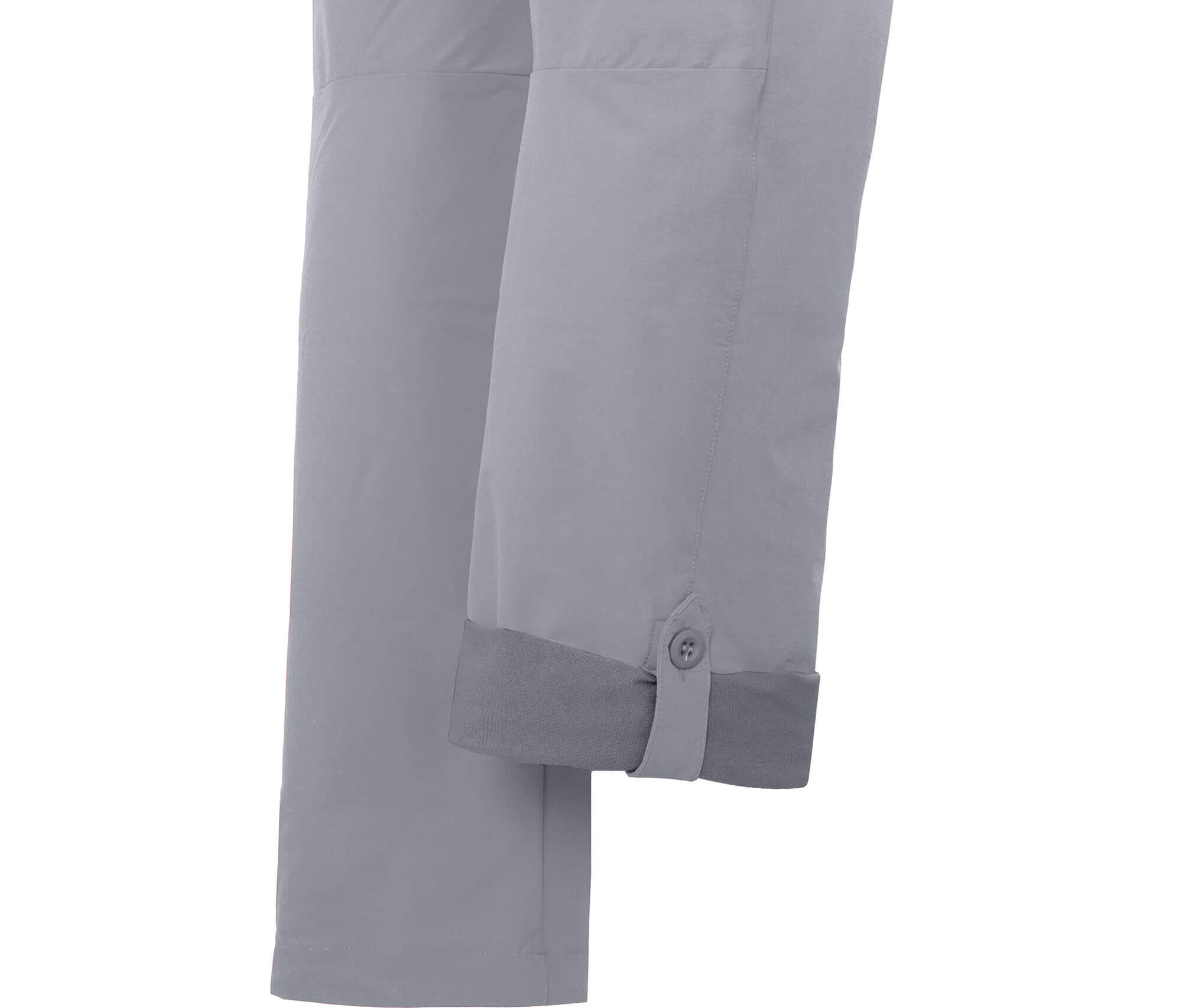 Damen Wanderhose leicht, strapazierfähig grau 5/5
