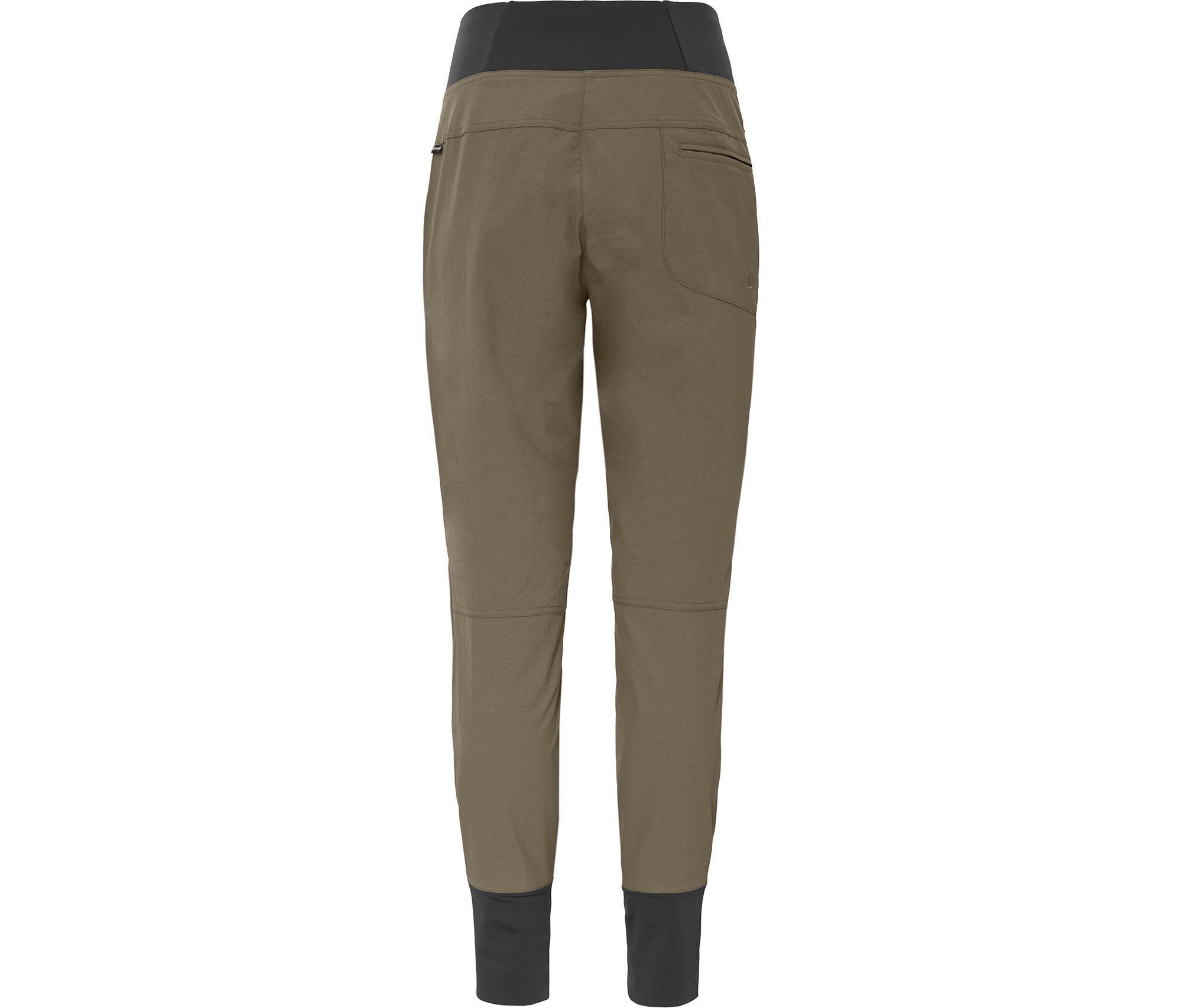 Damen Wanderhose leicht, elastisch, strapazierfähig Braun 2/3