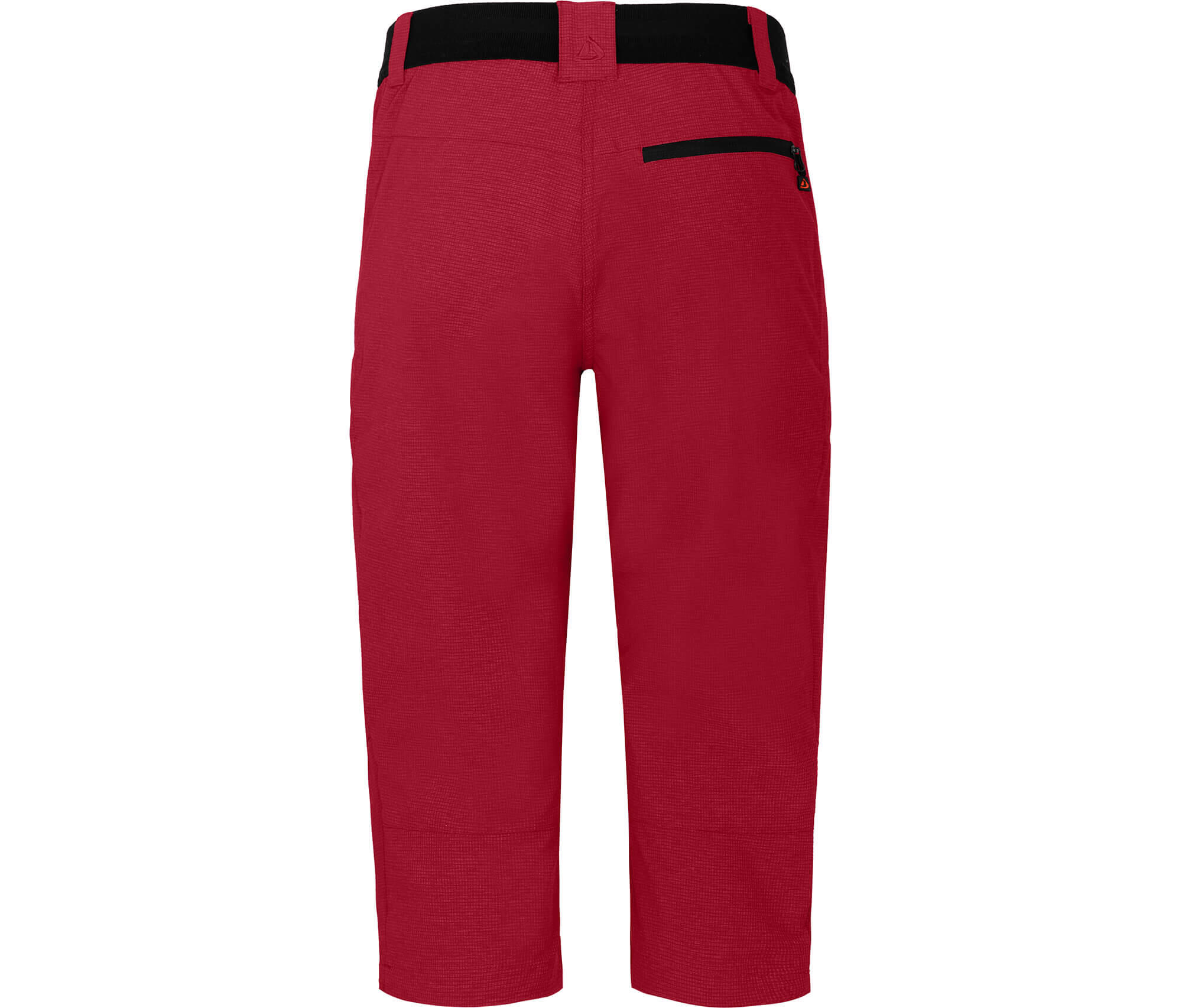 Damen 3/4 Wanderhose robust, elastisch Rot 2/6
