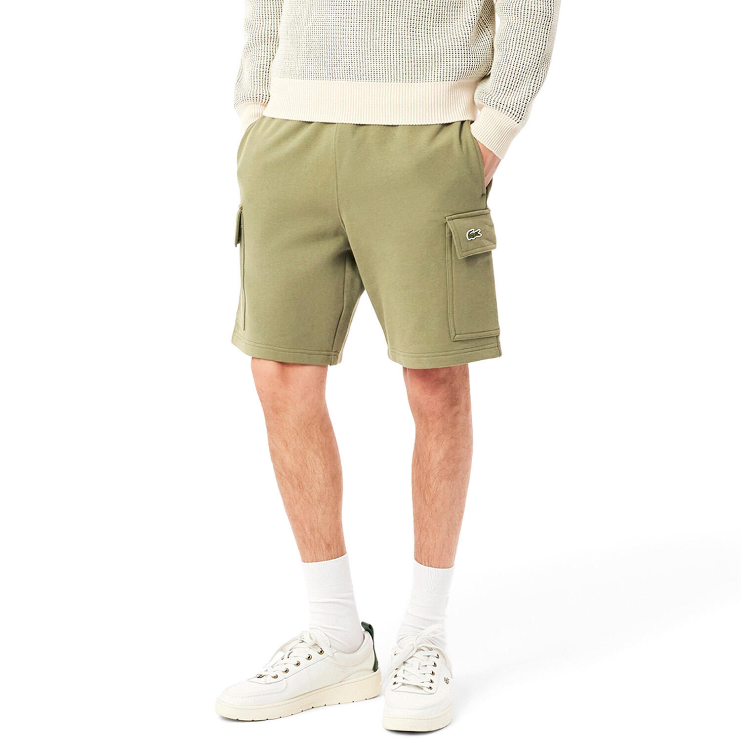 Lacoste - Bermuda vert GH9743-BMY 1/2