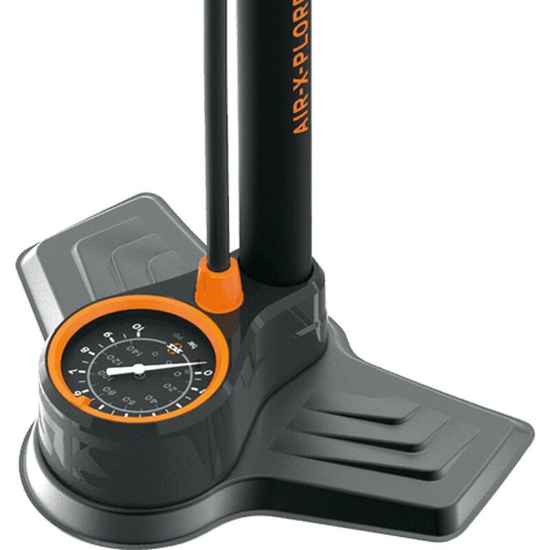 Pompa de podea Sks Air-X-Plorer 10.0, 10 bar, manometru analog, furtun inclus