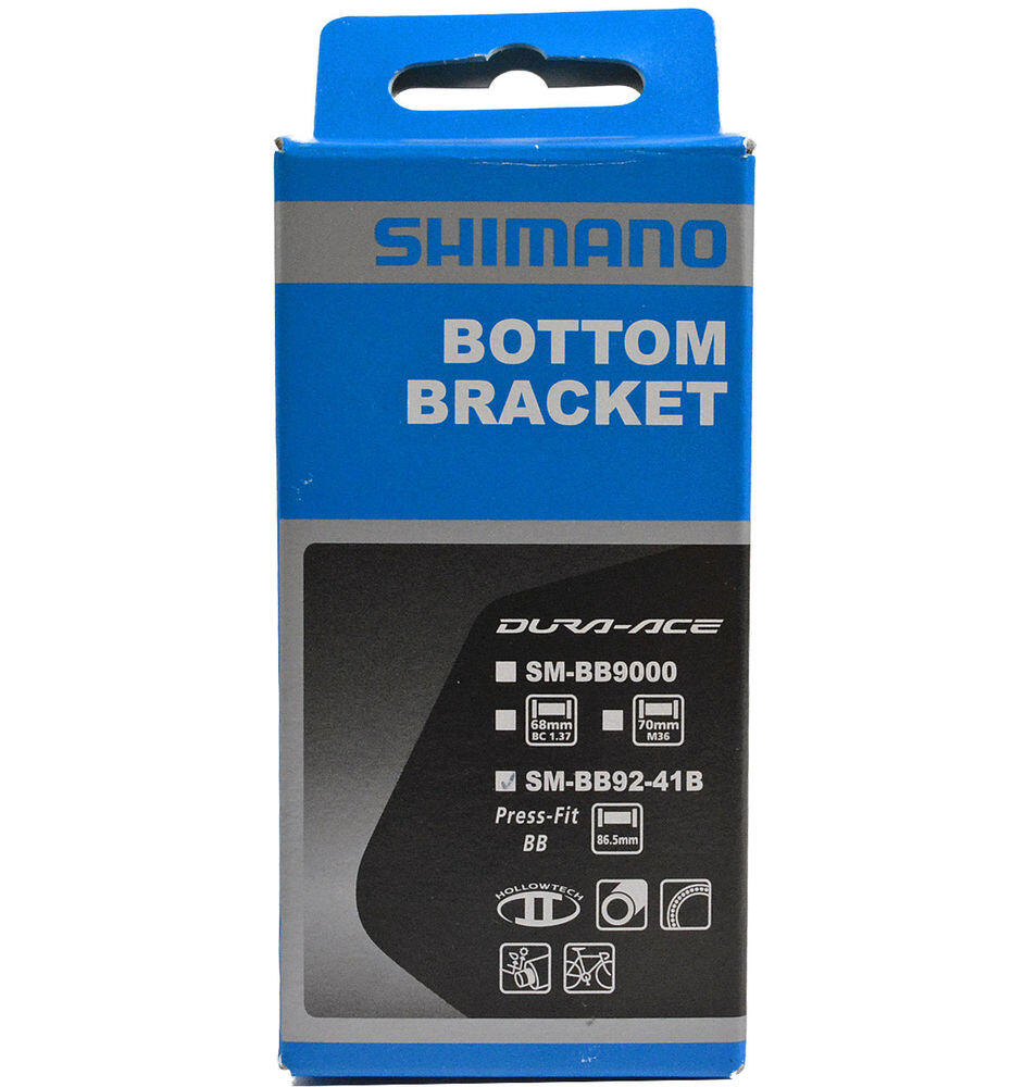 Tipo di movimento centrale a pressione Shimano SM-BB92-41B Hollowtech II 3/4