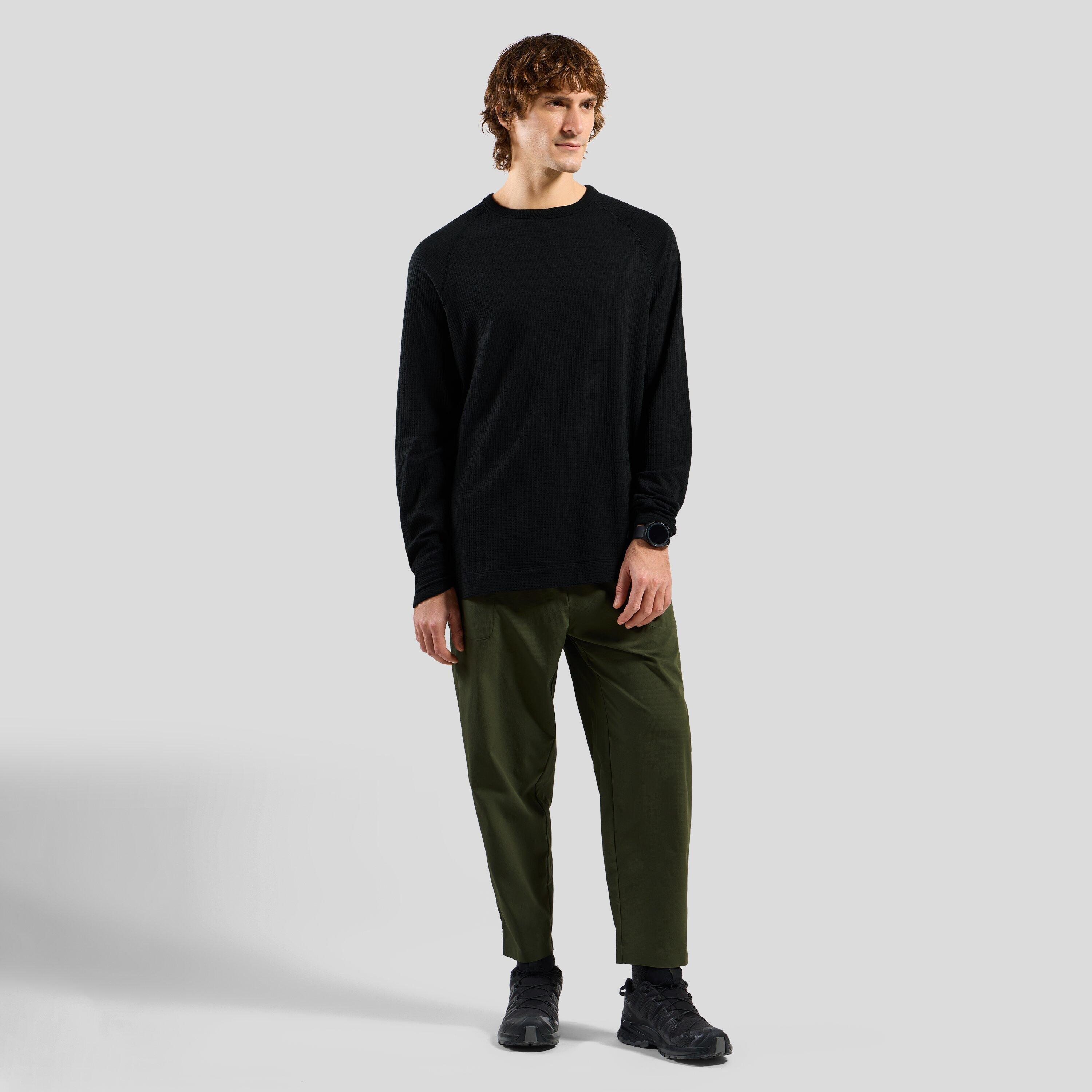 Ascent longsleeve van merinomix met wafelstructuur ODLO 4/6