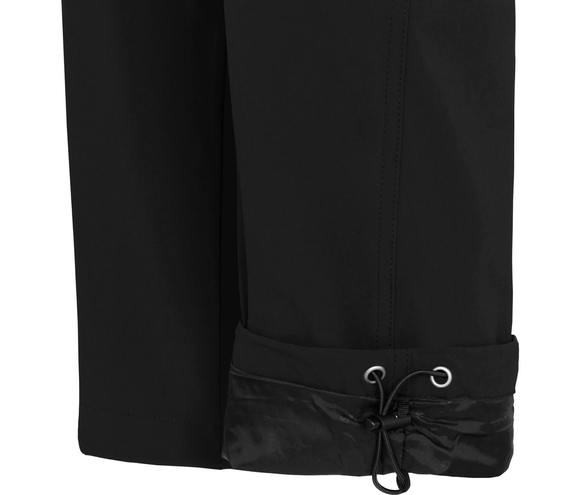 Winter-Wanderhose warm gefüttert, elastisch Schwarz 4/6