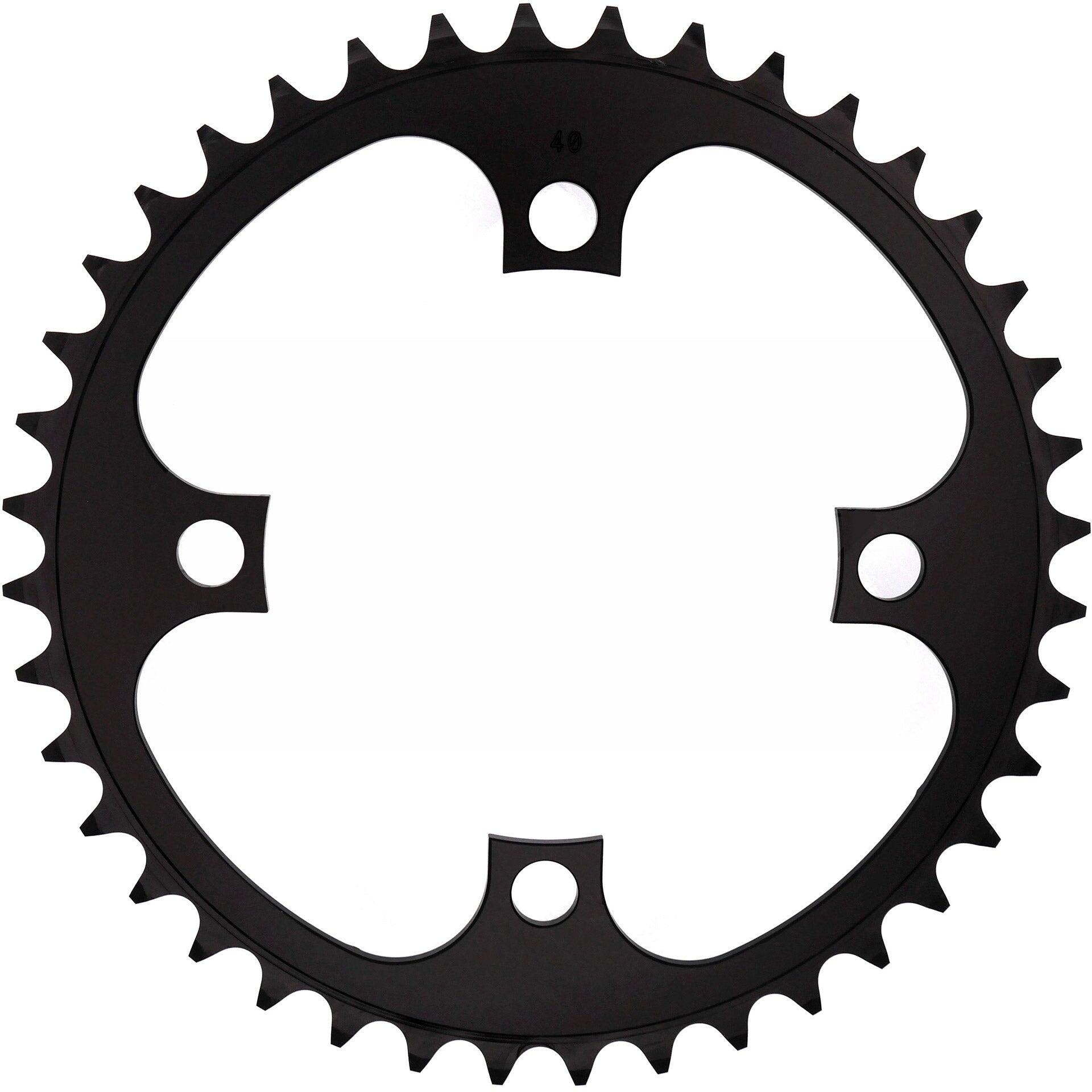 ESJOT Esjot pignone RE PB 44T 1/2x3/32 nero per Bosch, Yamaha, Bafang, Brose.