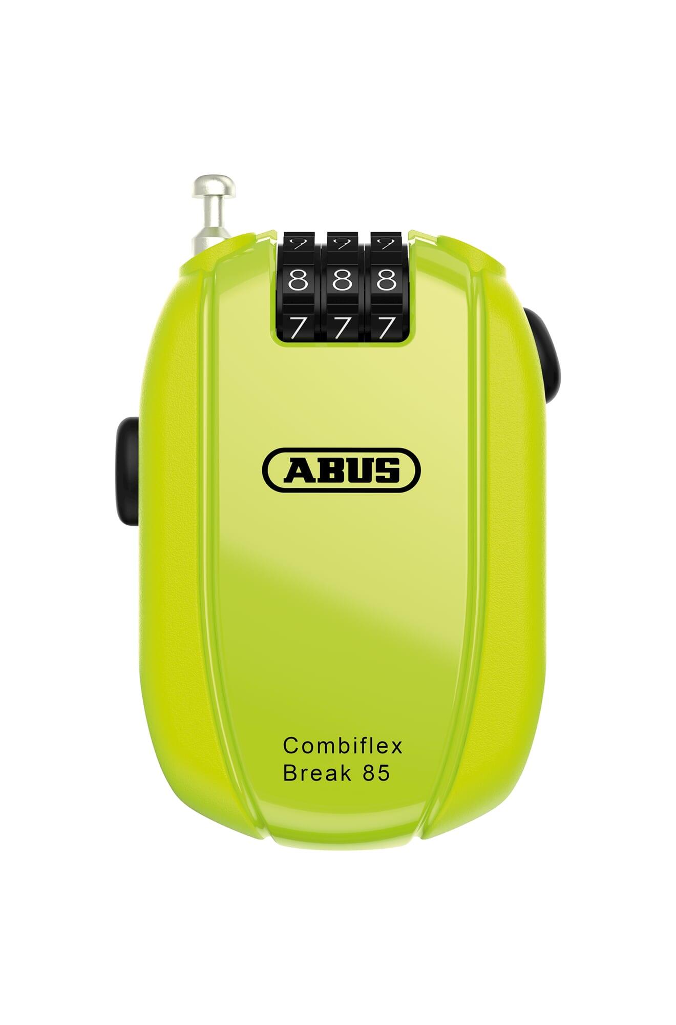 ABUS ABUS Combiflex Break 85 Neon Beveiligingsslot