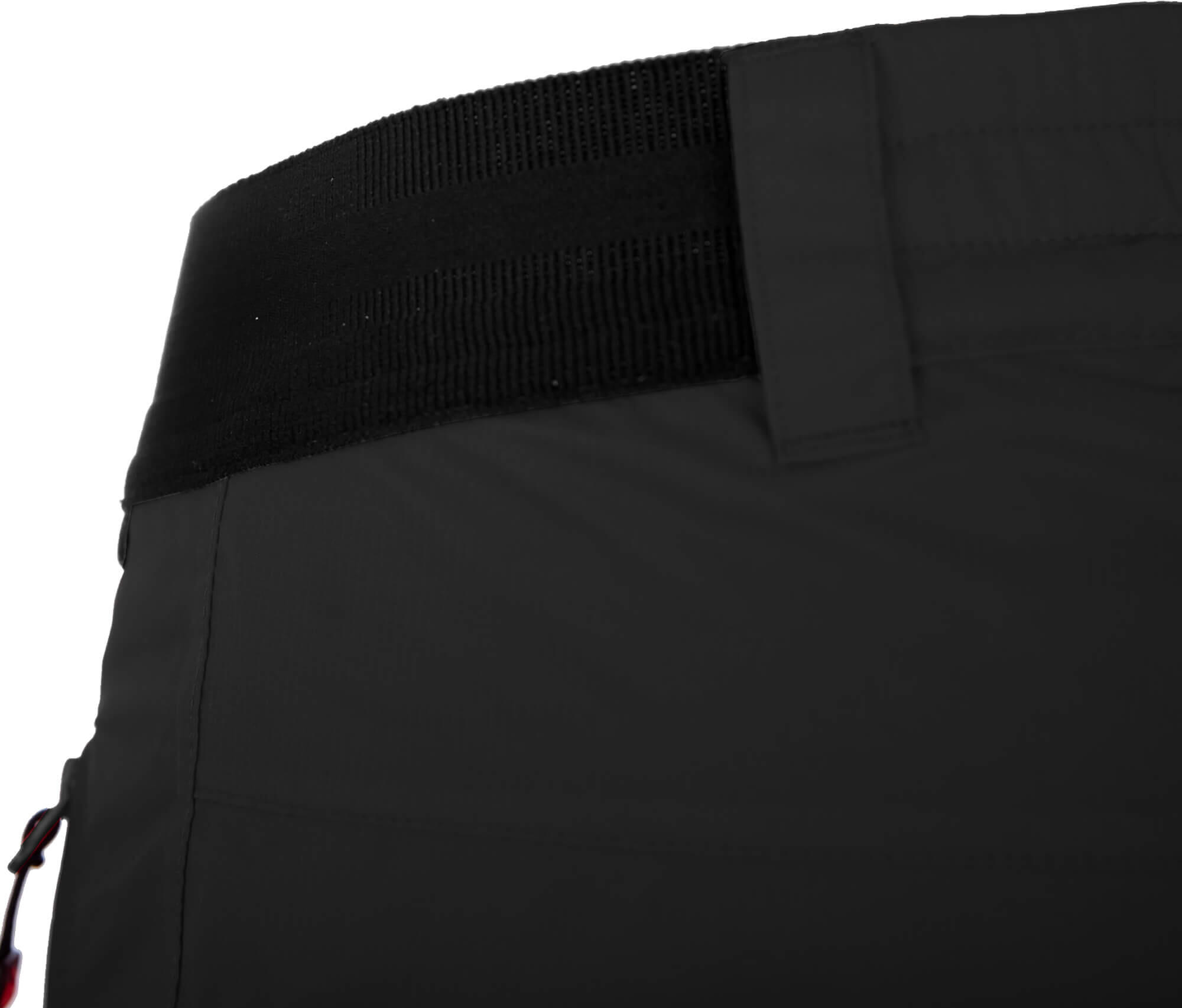 Regenhose leicht wattiert, 12000 mm Wassersäule Schwarz 5/5
