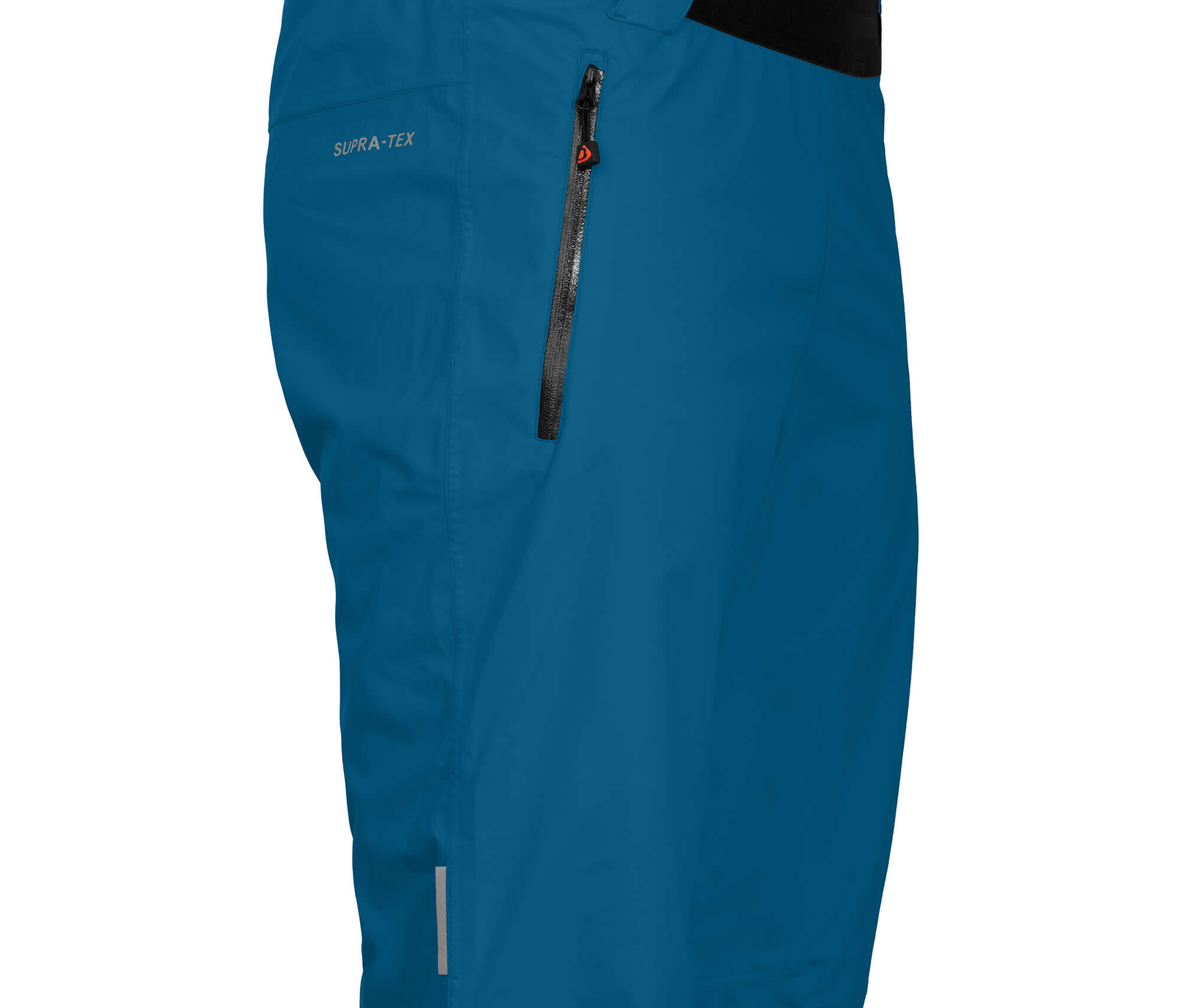 3/4 Regenhose Netzfutter, 12000 mm Wassersäule Blau 3/5