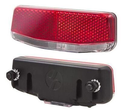 ECLAIRAGE VELO ARRIERE SOLO XB 80/80MM PILES LED