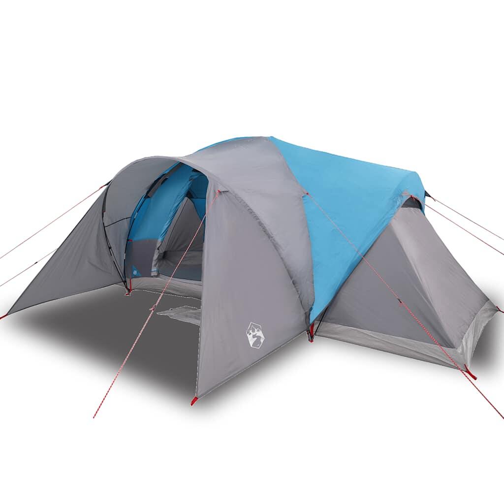 VidaXL tenda a cupola 6 persone impermeabile blu 2/4