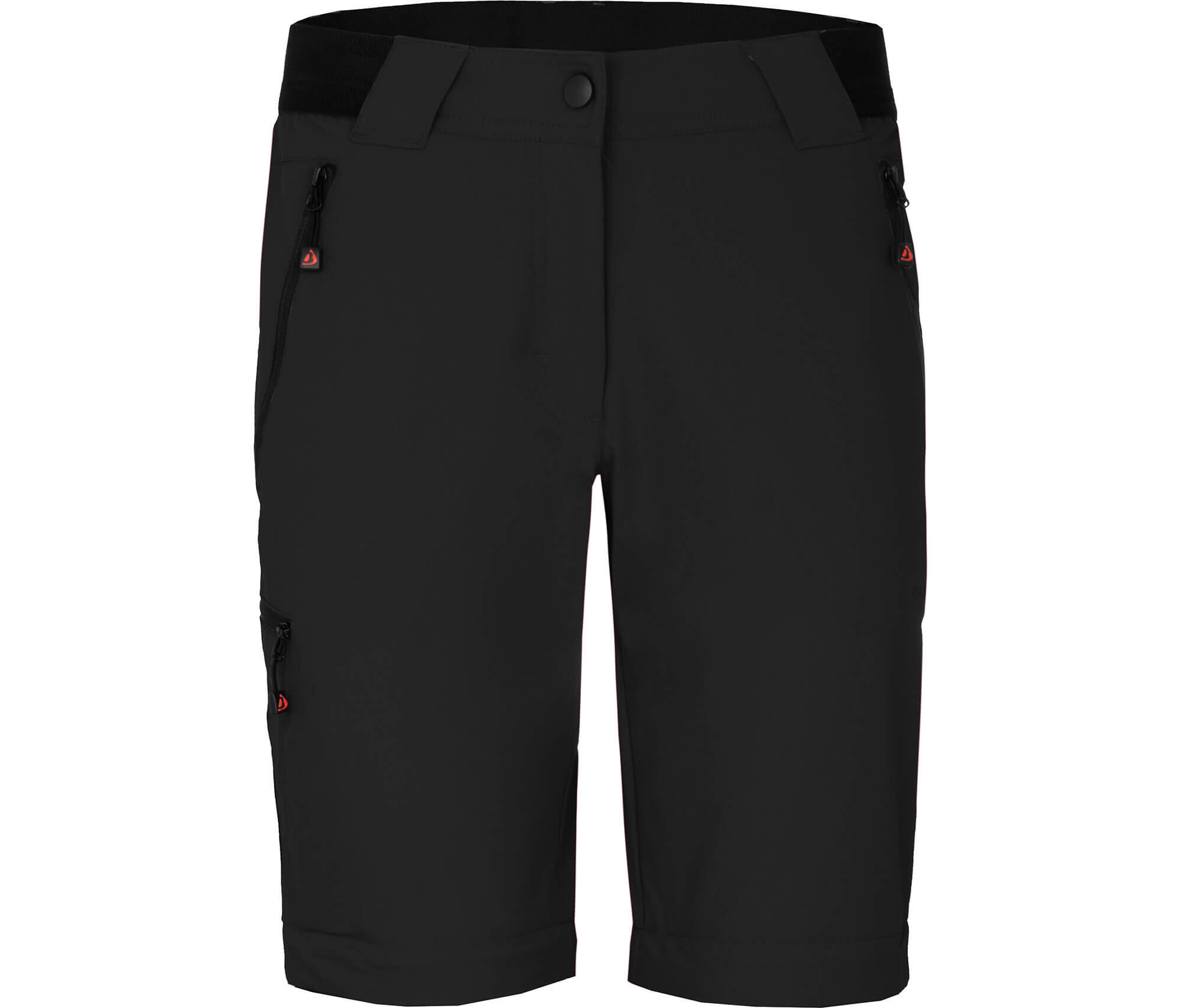 Damen Wanderhose leicht, strapazierfähig Schwarz 7/7