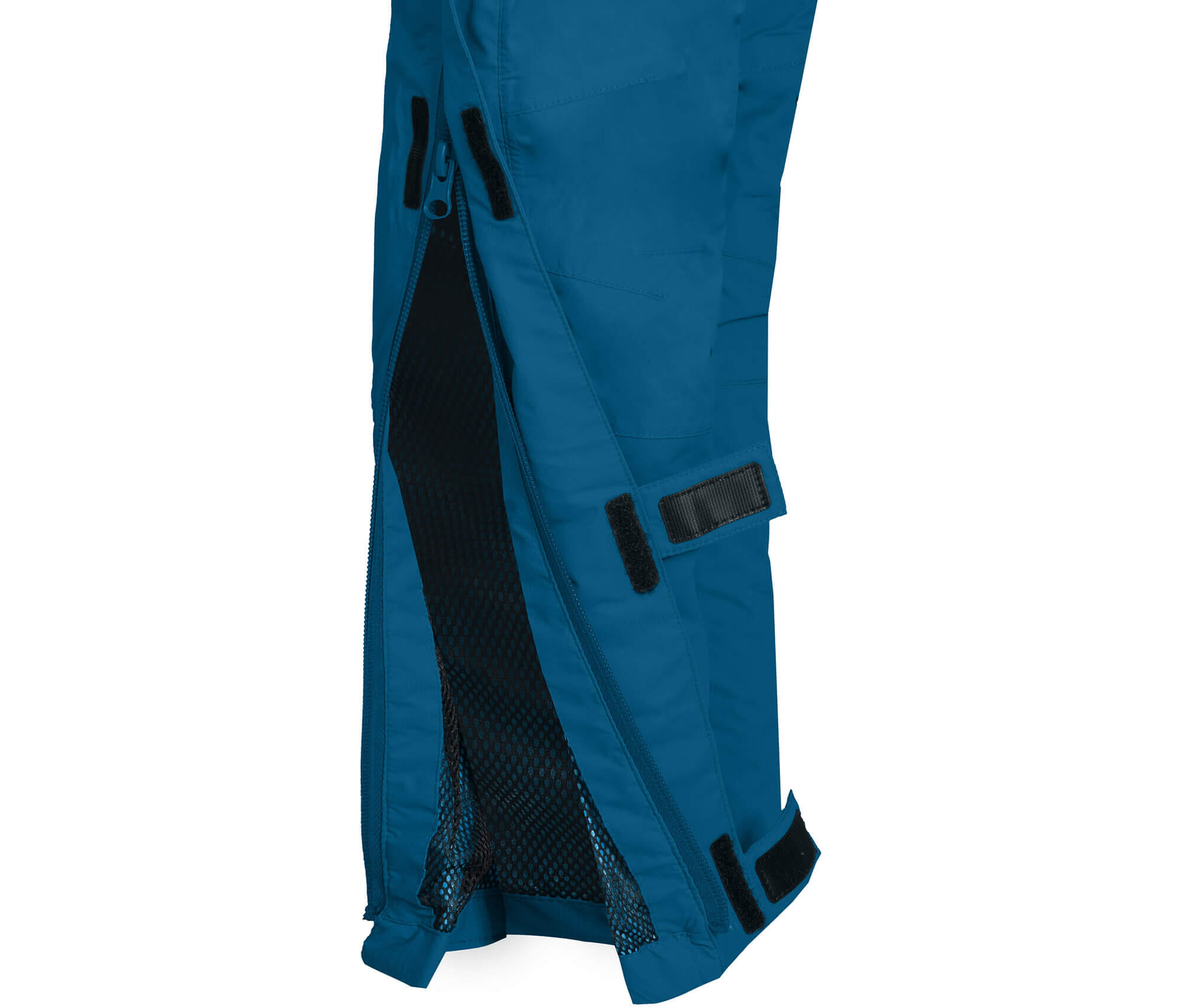 Regenhose leicht wattiert, 12000 mm Wassersäule Blau 4/5