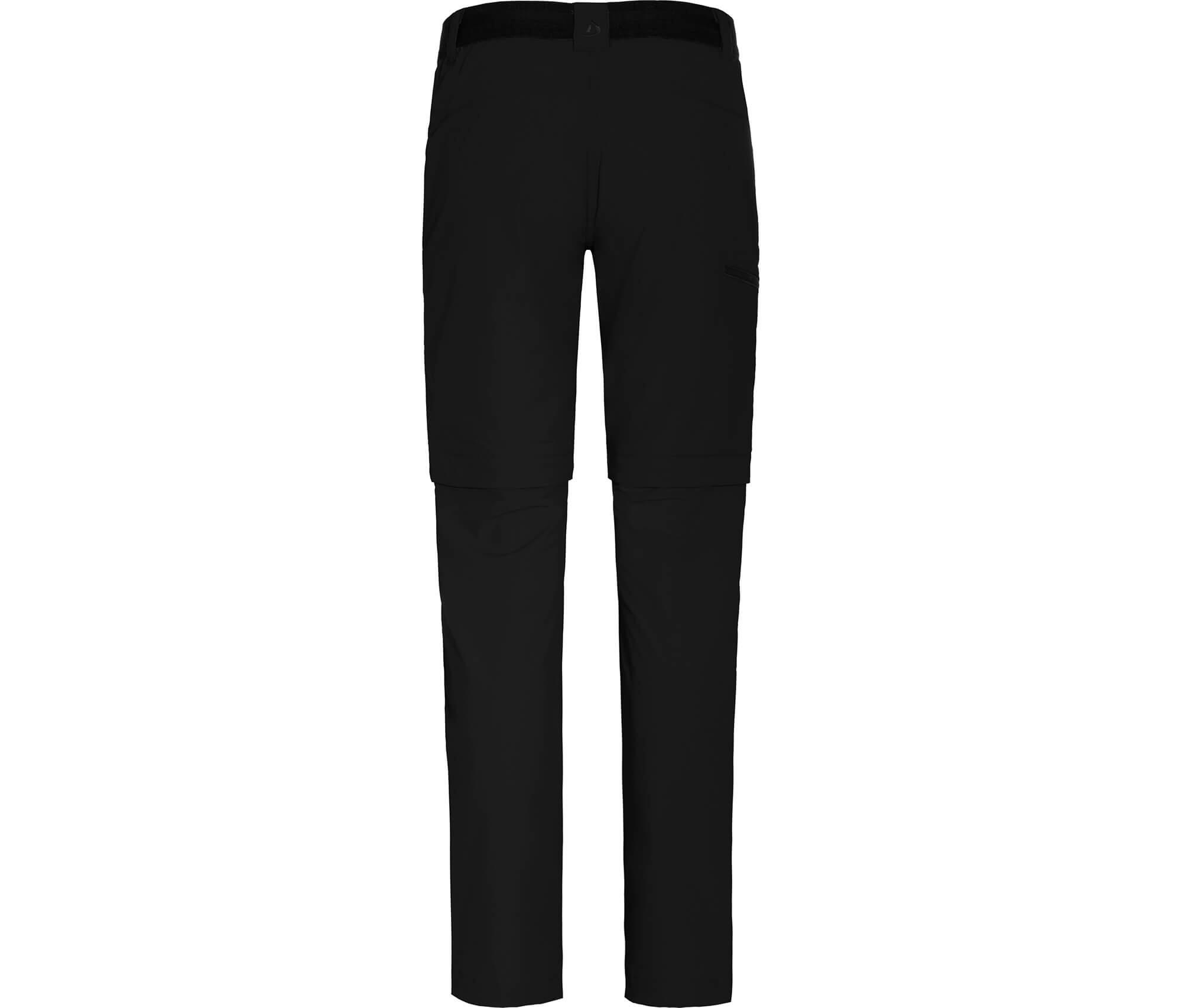 Damen Wanderhose leicht, strapazierfähig Schwarz 2/7