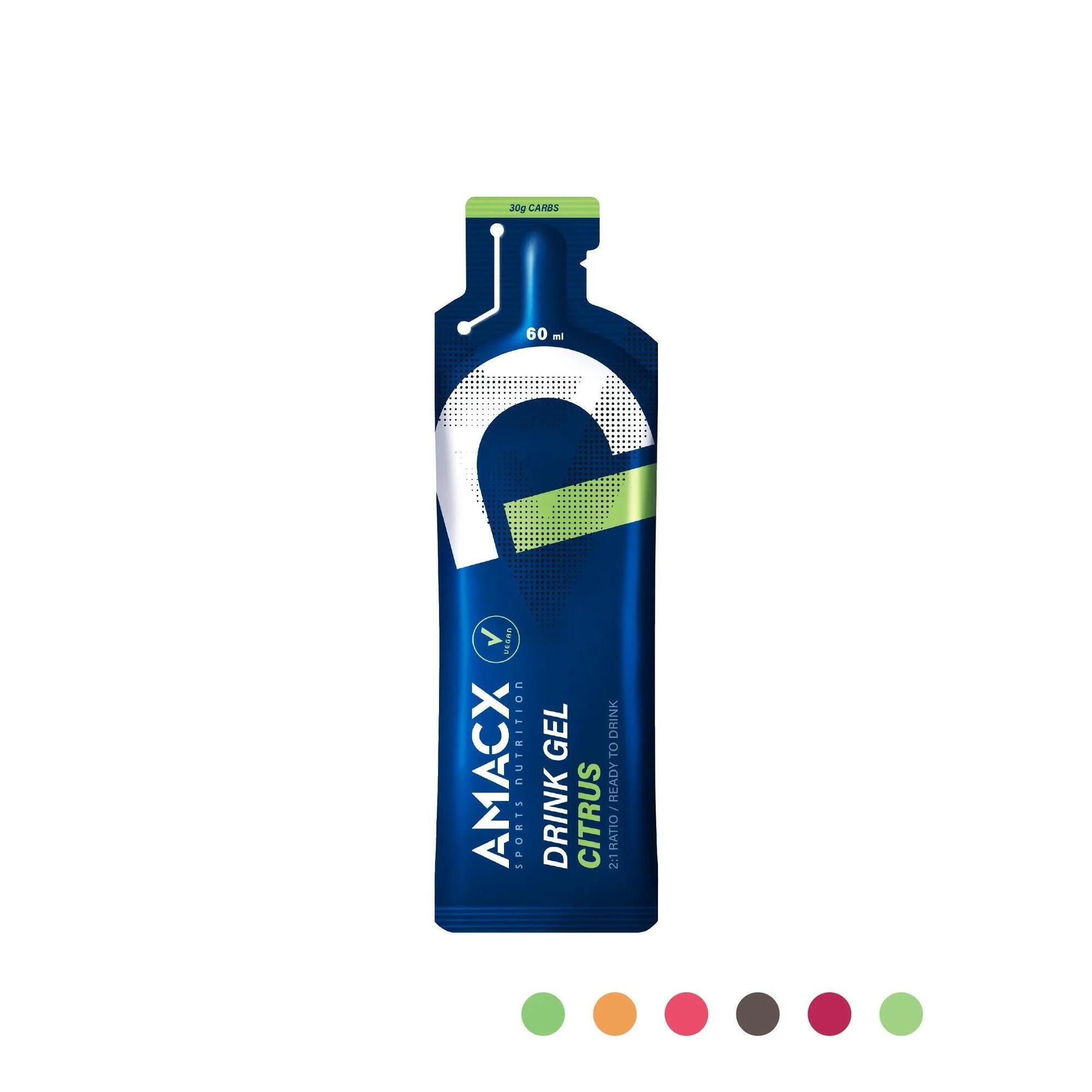 Amacx - Drink Gel Agrumes | 12 Pack - Gel Énergétique - Decathlon