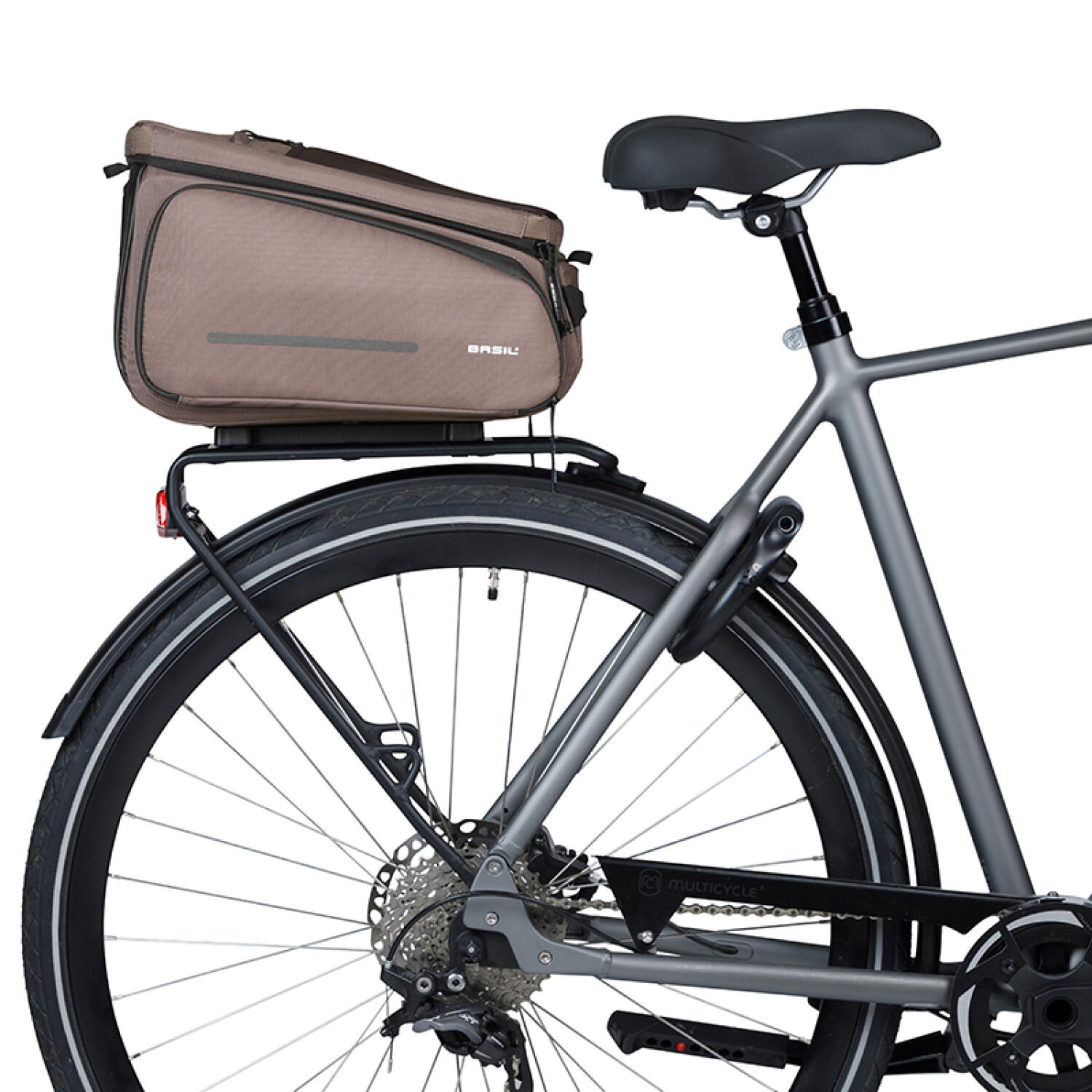 Move Gepäckträgertasche MIK, 10-26L, braun 3/6