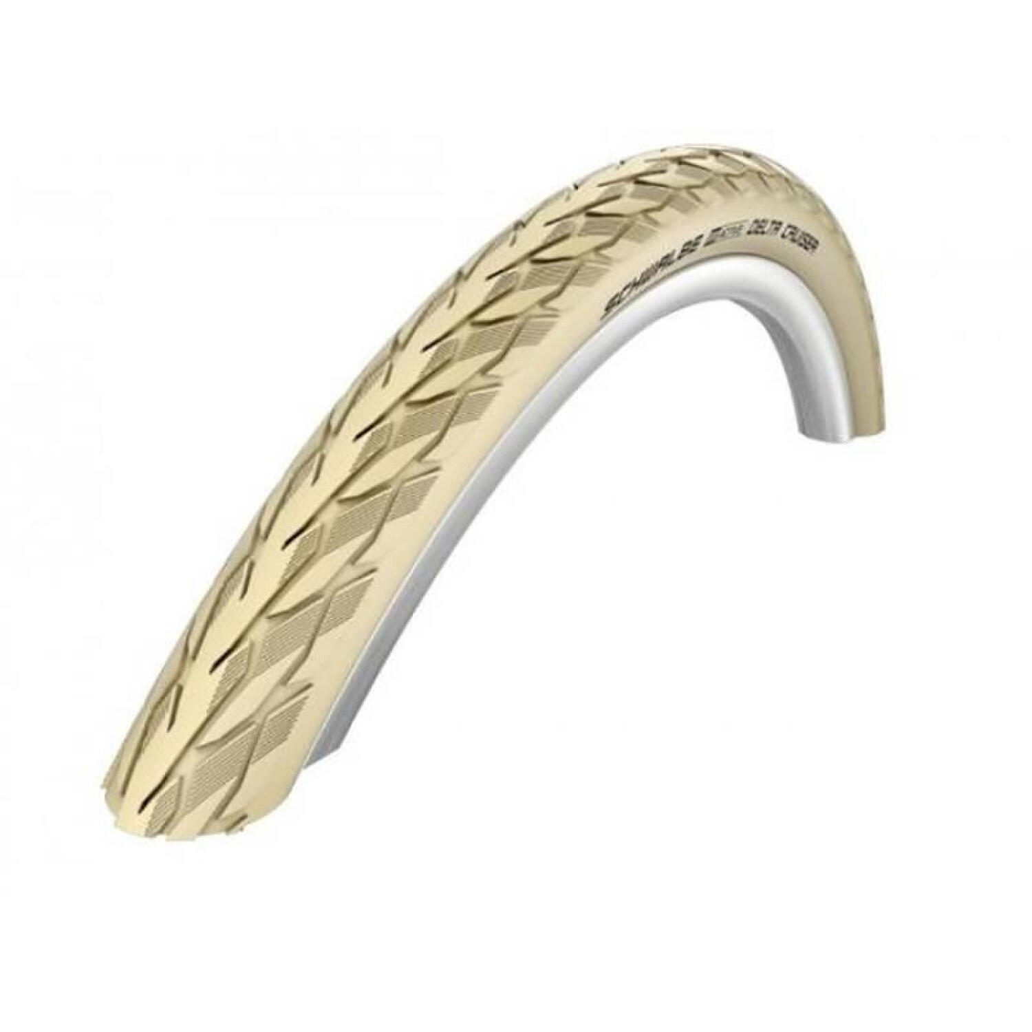 SCHWALBE Schwalbe Delta Cruiser Plus 26 x 1 3/8 (37-590) Beige Buitenband