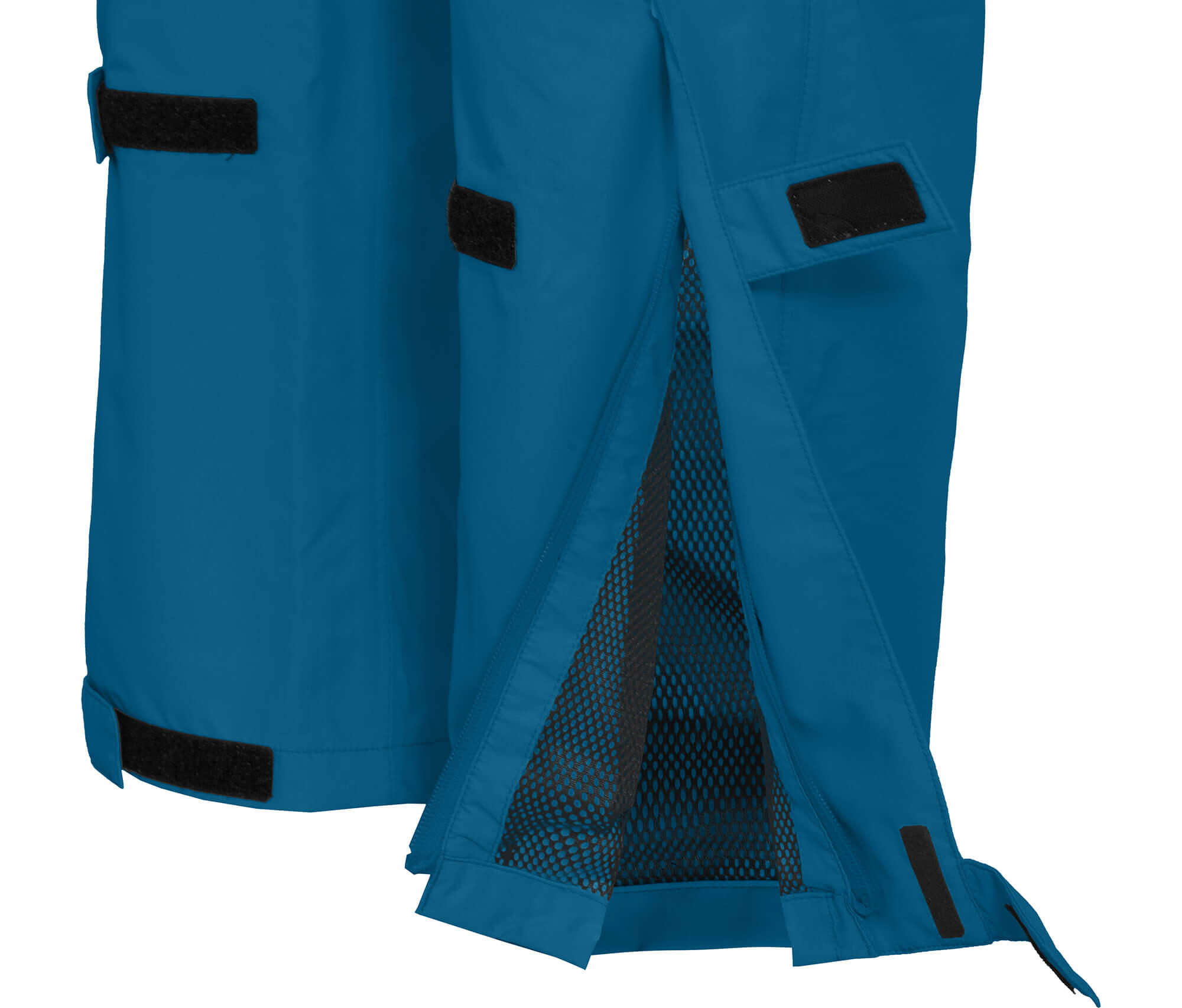 (Über-) Regenhose Überhose, Netzfutter, 12000 mm Wassersäule Blau 4/6