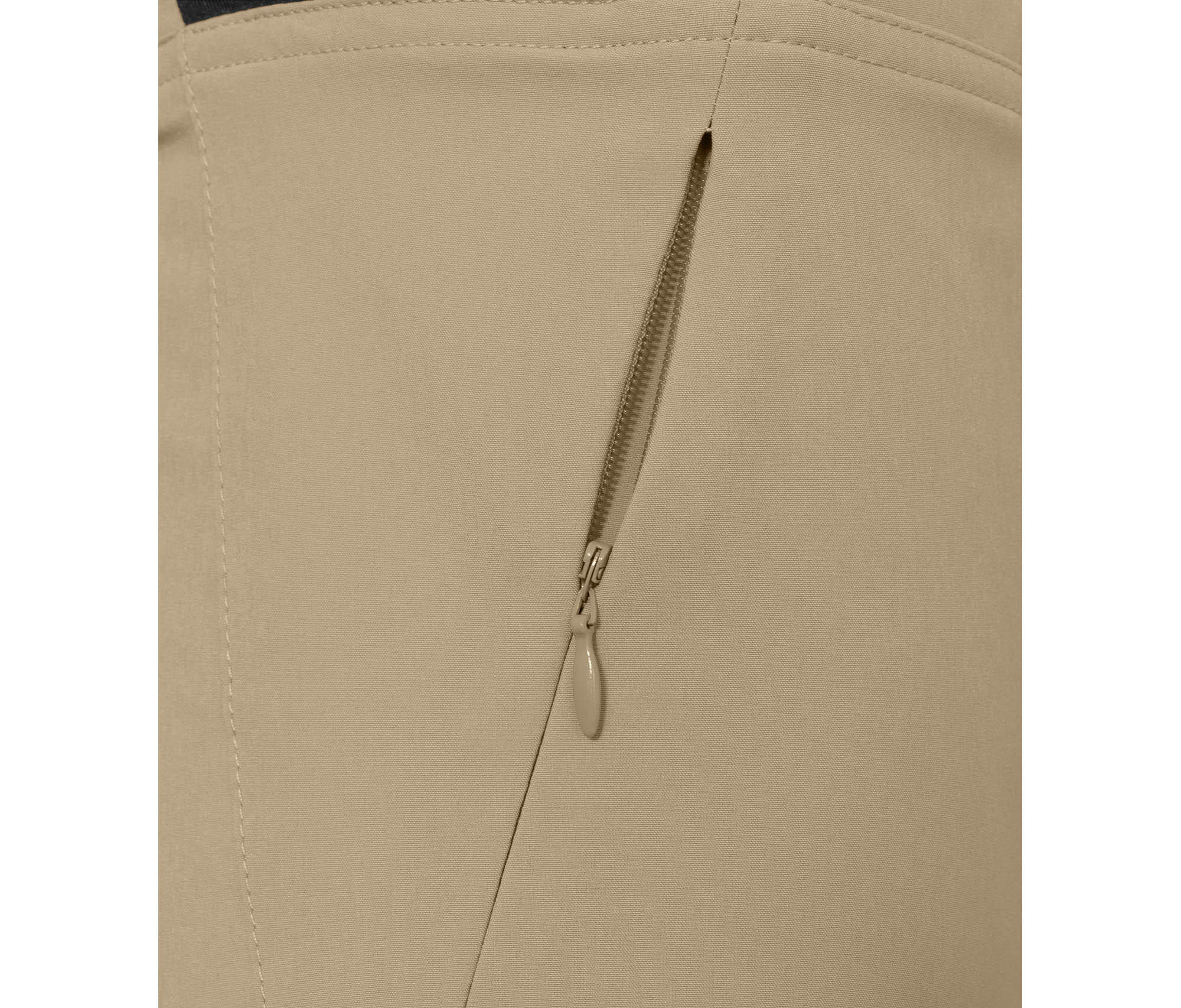 Damen 7/8 Wanderhose recycelt, elastisch, sportlich Beige 4/5