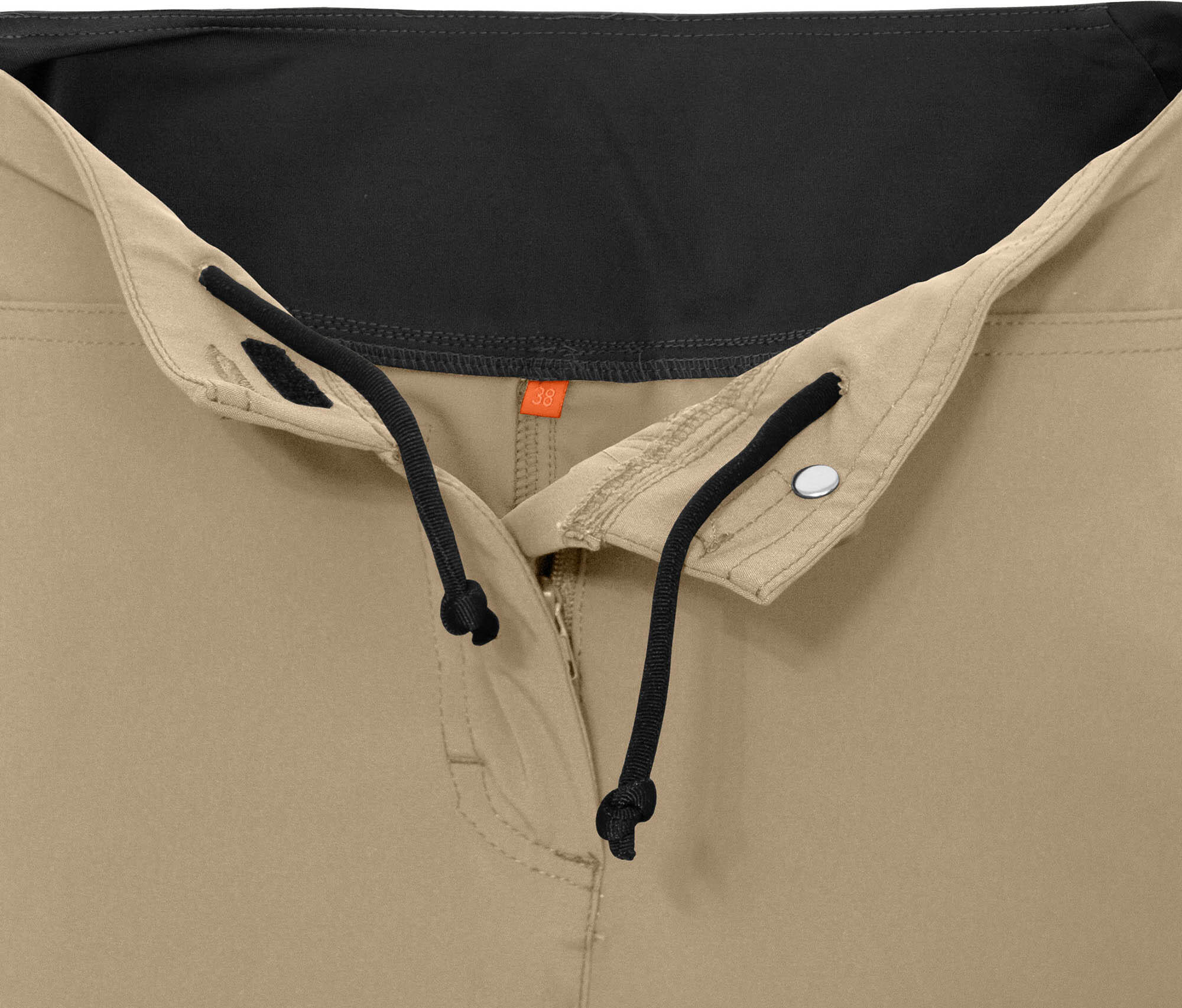 Damen 7/8 Wanderhose recycelt, elastisch, sportlich Beige 5/5