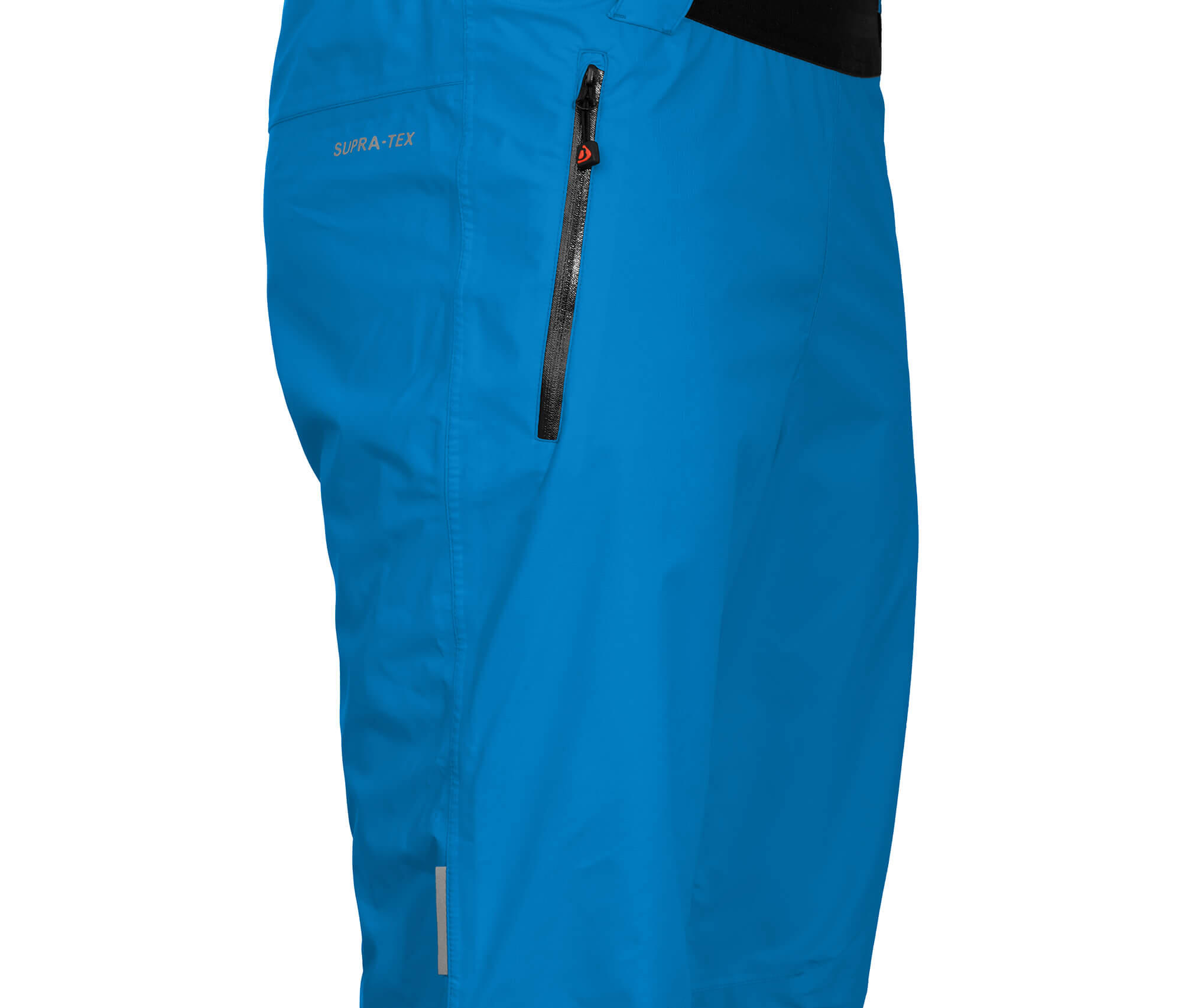 3/4 Regenhose Netzfutter, 12000 mm Wassersäule Blau 3/5