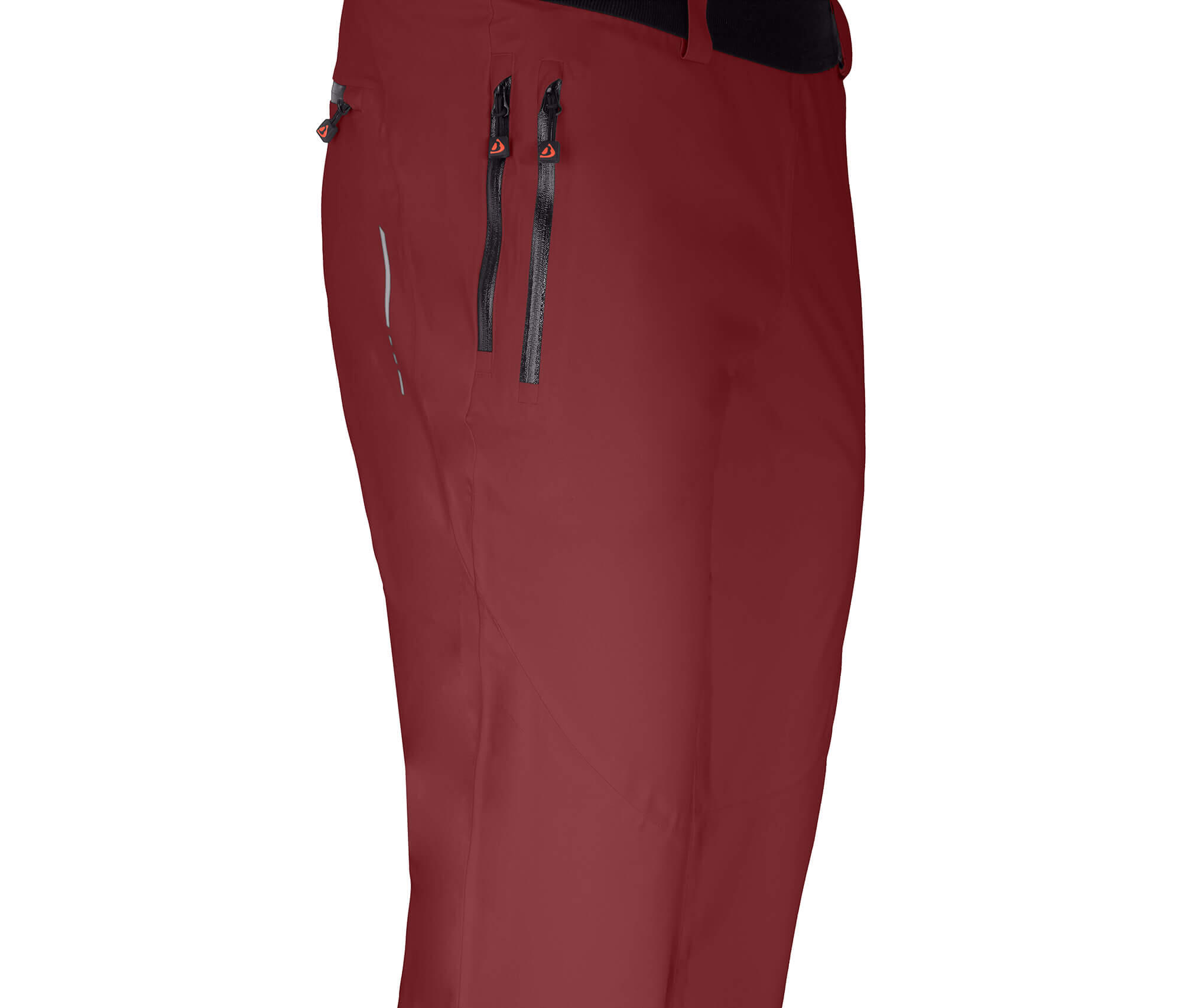 (Über-) Regenhose leicht wattiert, recycelt, 20000 mm Wassersäule Braun 3/5