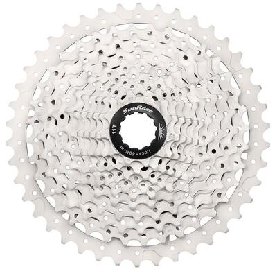 Sunrace 10-speed cassette cs-ms3 11-46t zwart