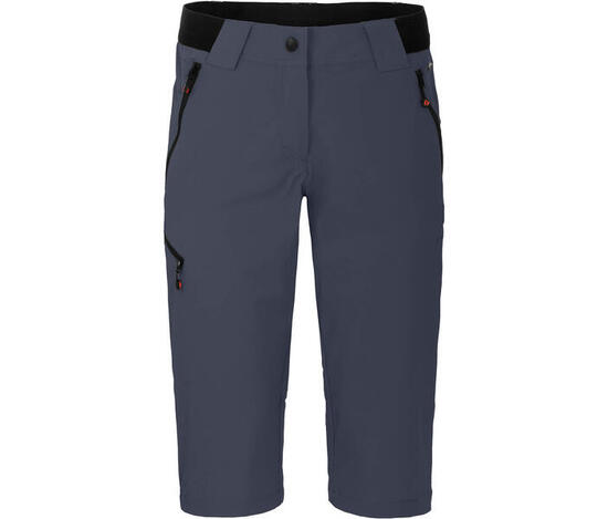 Damen 3/4 Wanderhose leicht, strapazierfähig grau