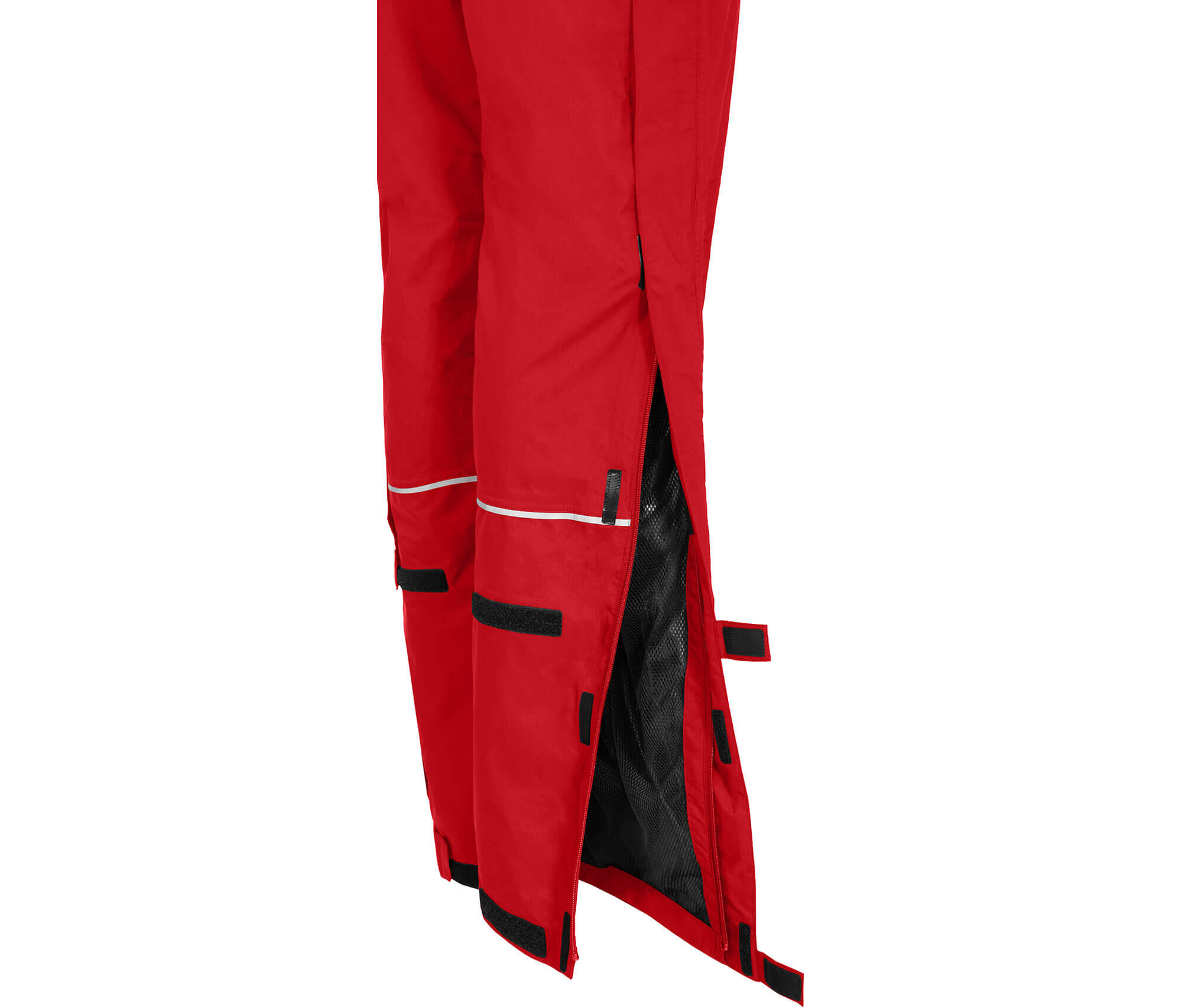 Regenhose Netzfutter, 12000 mm Wassersäule rot 4/4