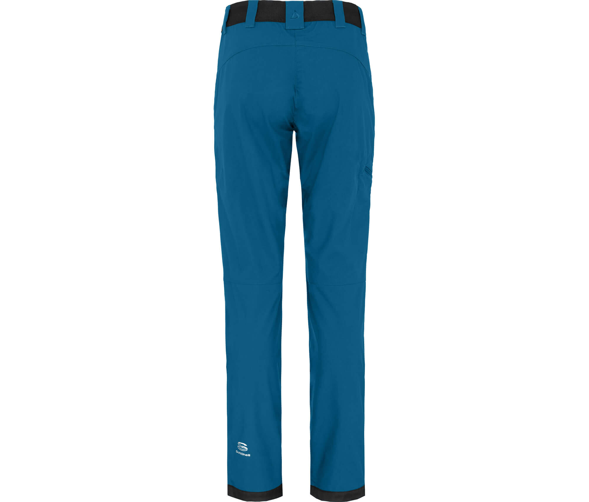 Damen Softshellhose winddicht, strapazierfähig Blau 2/5