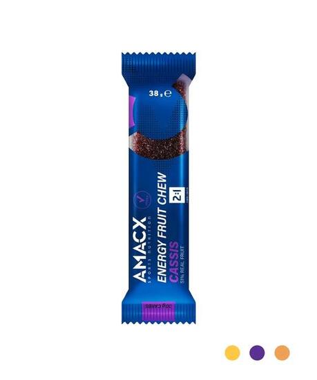 Energy Fruit Chew Cassis | 12 pack