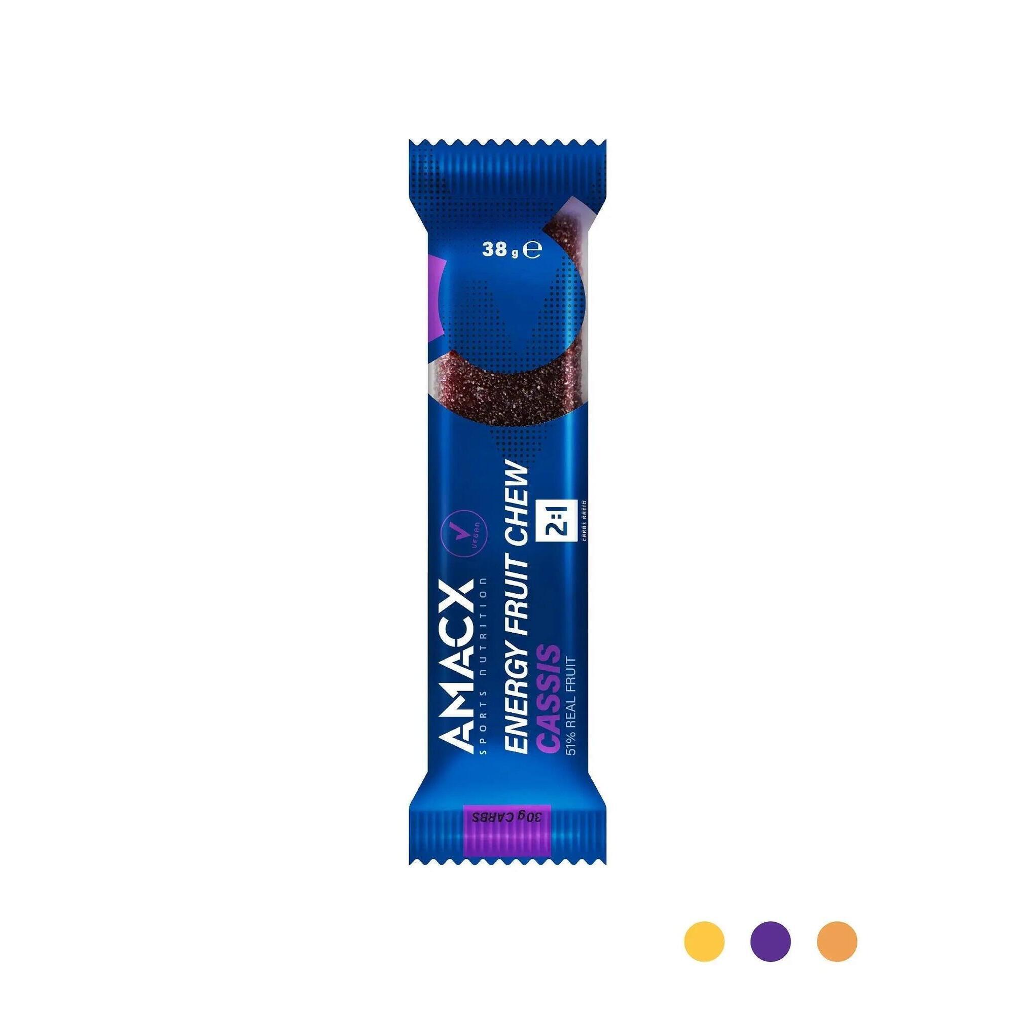 Amacx - Energy Fruit Chew Cassis | 12 Pack - Gomme Énergétique - 1 Kg - Decathlon