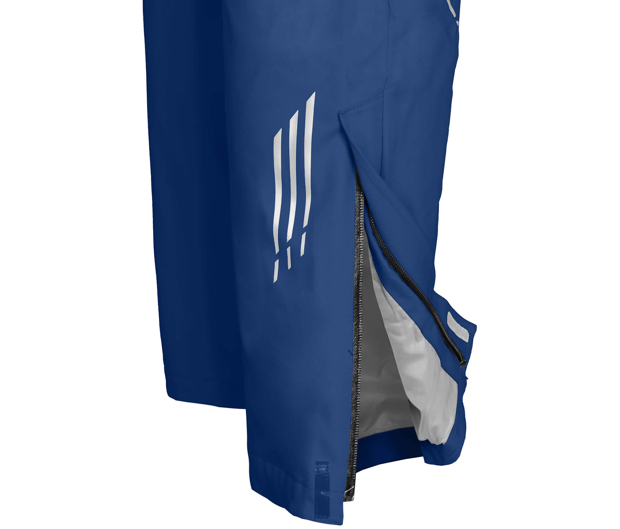 (Über-) Regenhose leicht wattiert, recycelt, 20000 mm Wassersäule Blau 4/5
