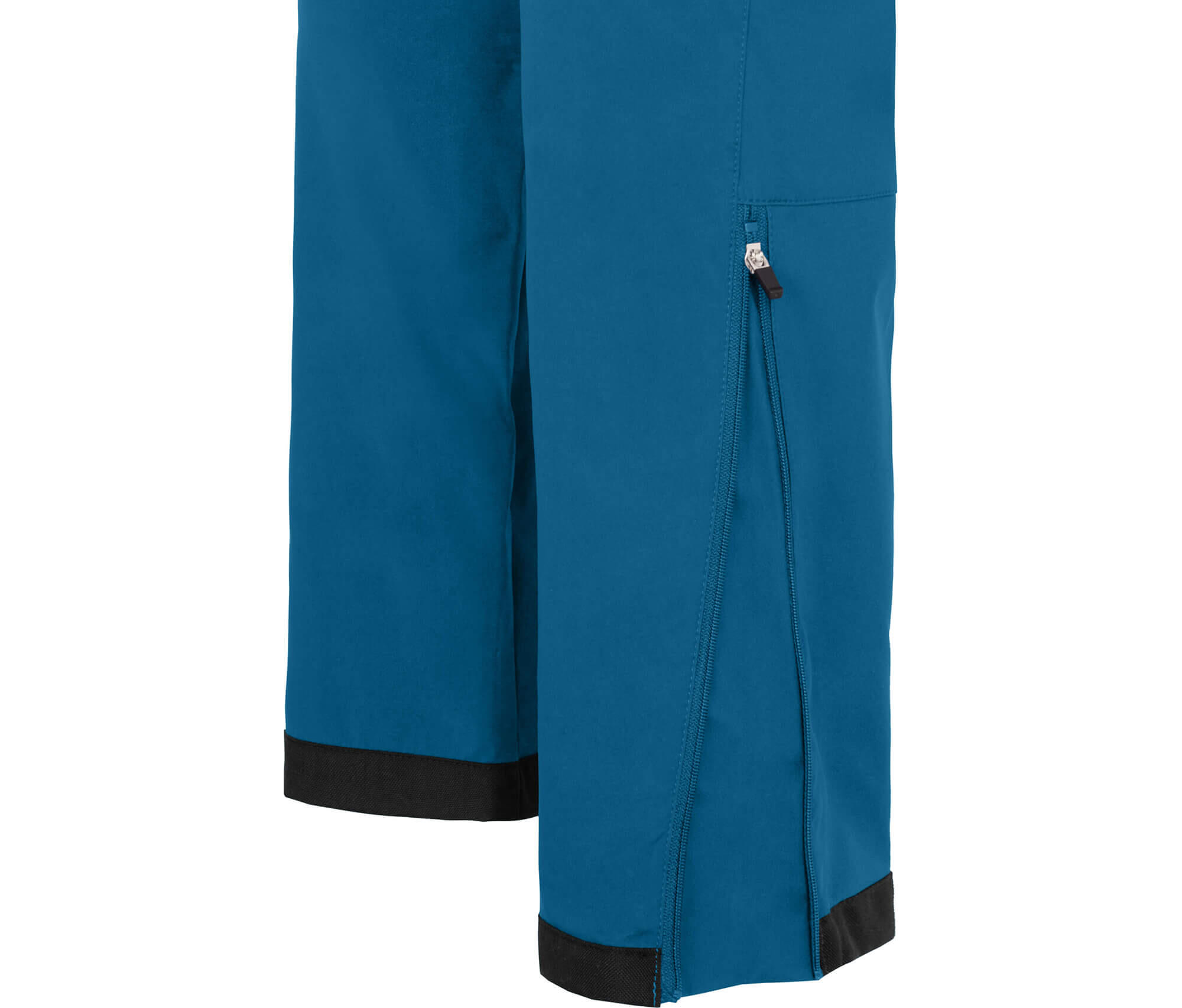 Damen Softshellhose winddicht, strapazierfähig Blau 4/5