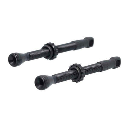 XLC Set de valves tubeless PU-X17 Sclaverand 45 mm lot de 2 noir