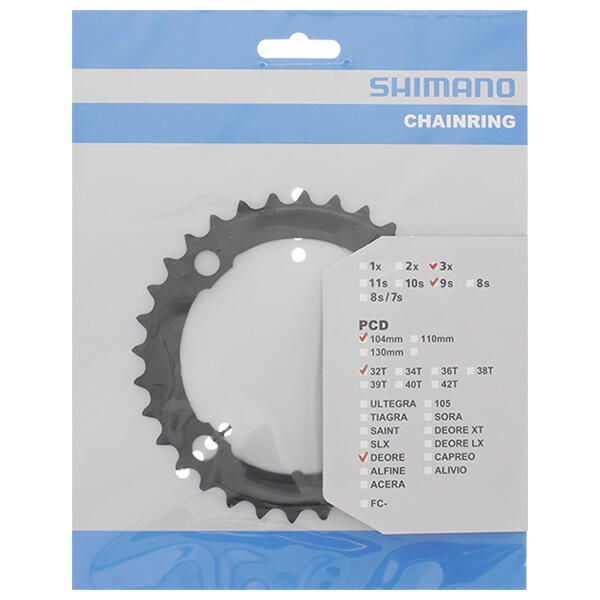 Tarcza Mechanizmu Korbowego 32T Deore Fc-M590 - Czarna