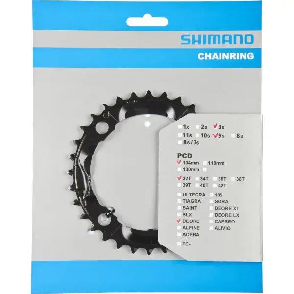 Shimano Kettenblatt Deore FC-M590 104 mm 32 Zähne