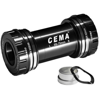 Cema bb30 interlock bracket sram gxp - zwart