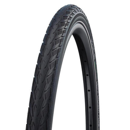 Schwalbe Delta Cruiser Plus Punctureguard 26 x 1 3/8 - Zwart met reflectie
