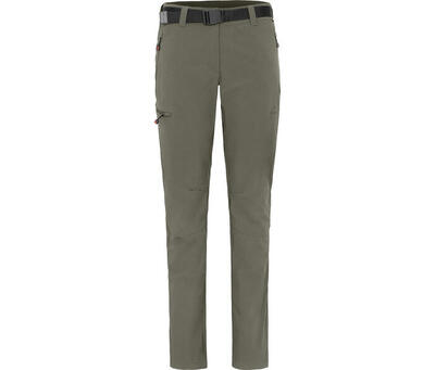 Winter-Wanderhose warm gefüttert. elastisch grau