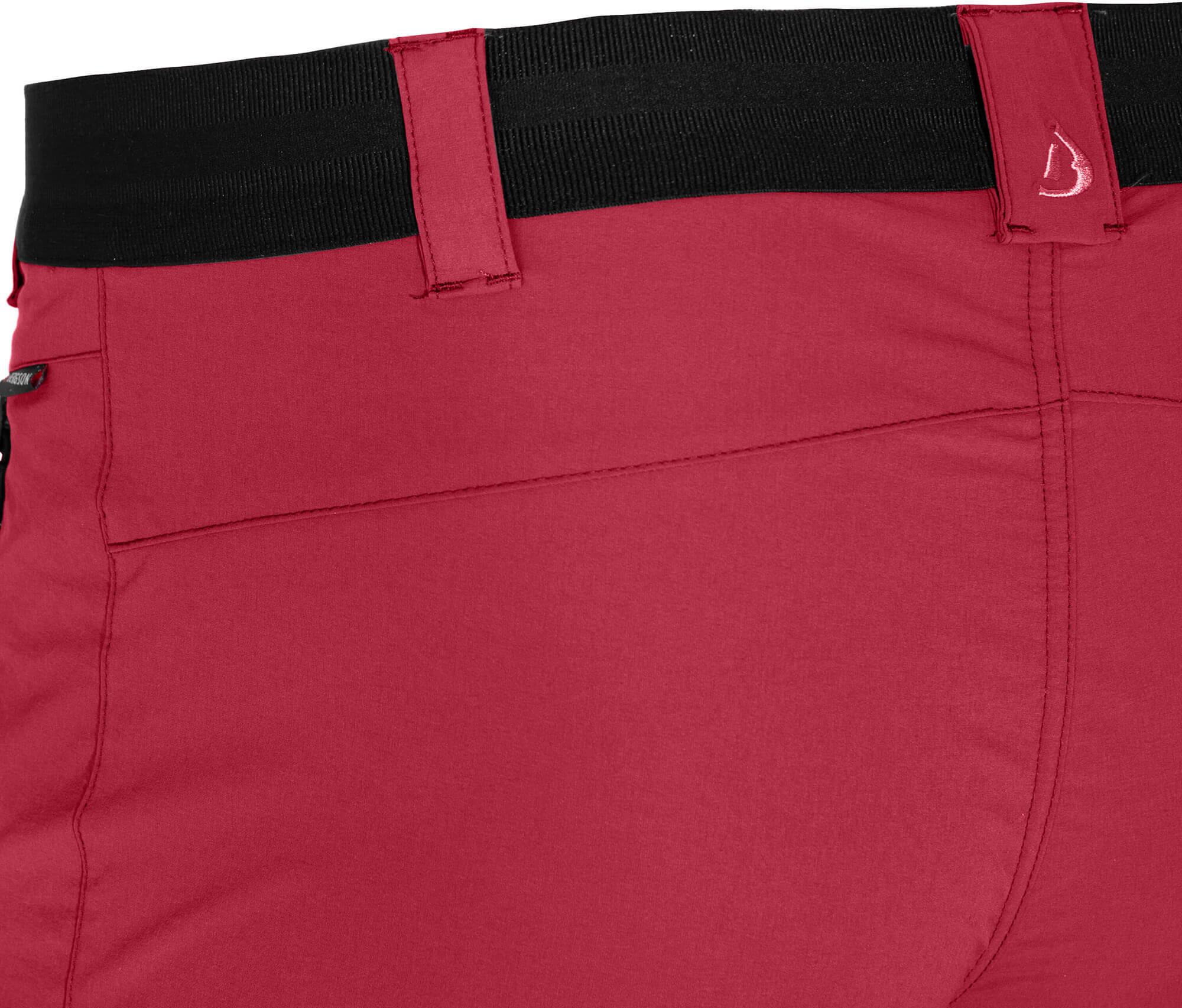 Wanderhose leicht, strapazierfähig Rot 3/5