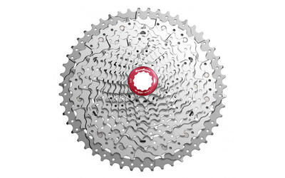 SunRace CS-MX8 Kassette 11-fach Silber Rot